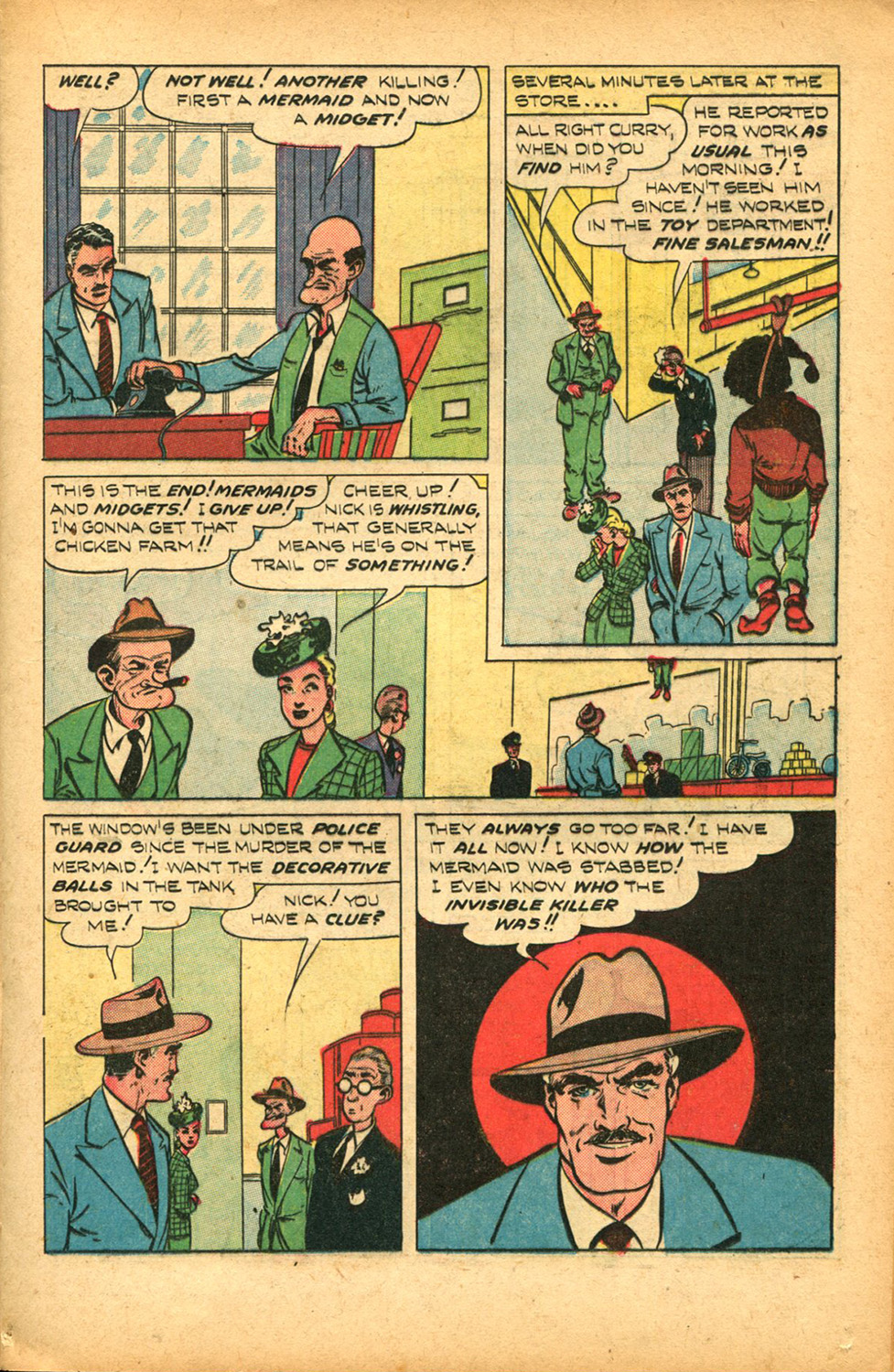 Read online Shadow Comics comic -  Issue #89 - 23