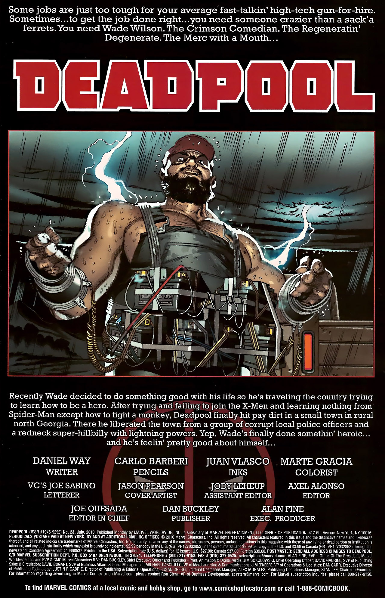 Read online Deadpool (2008) comic -  Issue #23 - 3