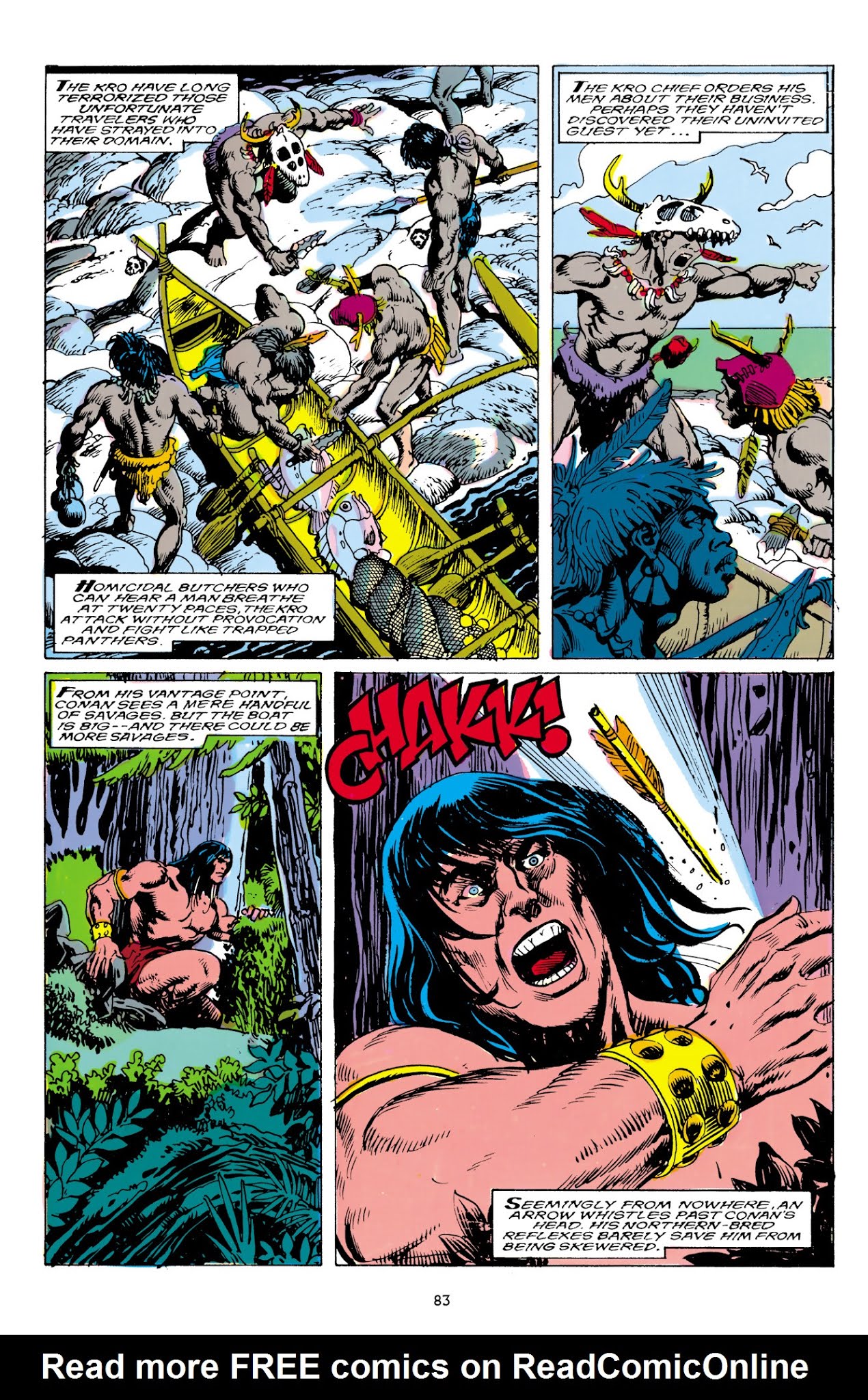 Read online The Chronicles of Conan comic -  Issue # TPB 28 (Part 1) - 83