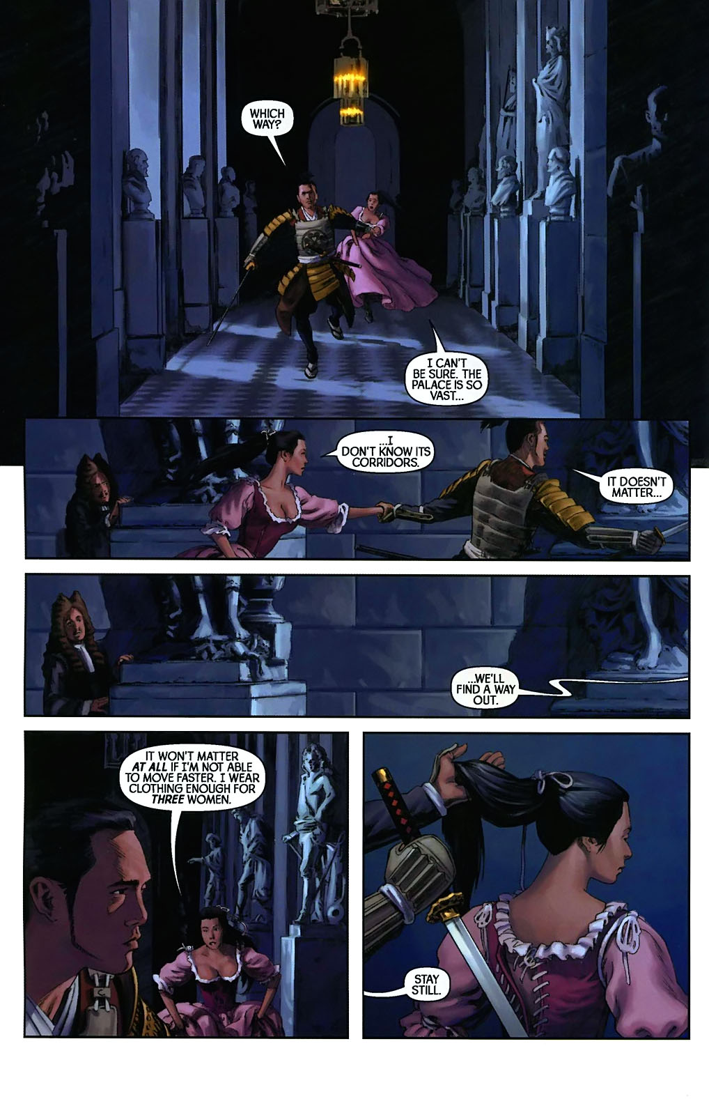 Read online Samurai: Heaven and Earth comic -  Issue #5 - 10