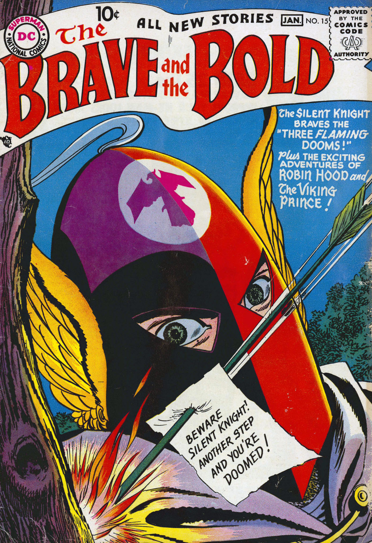 Read online The Brave and the Bold (1955) comic -  Issue #15 - 1