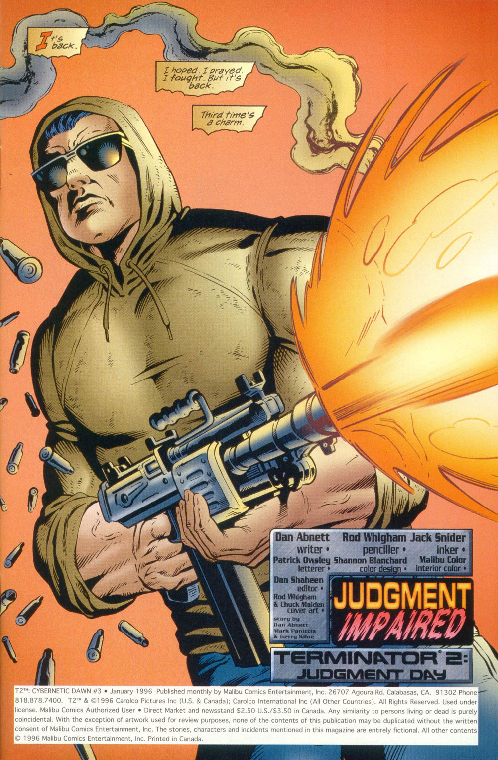 Read online T2: Cybernetic Dawn comic -  Issue #3 - 2