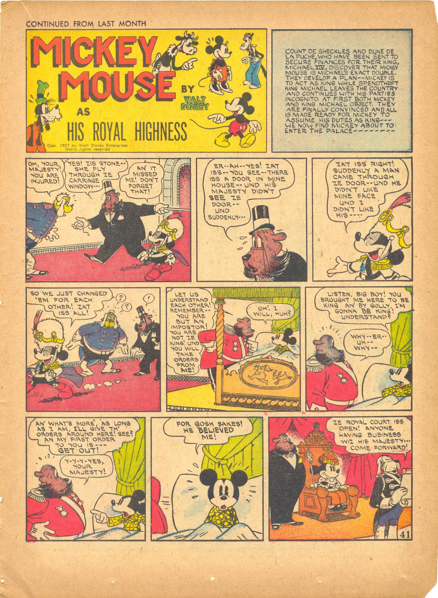 Read online Walt Disney's Comics and Stories comic -  Issue #7 - 43