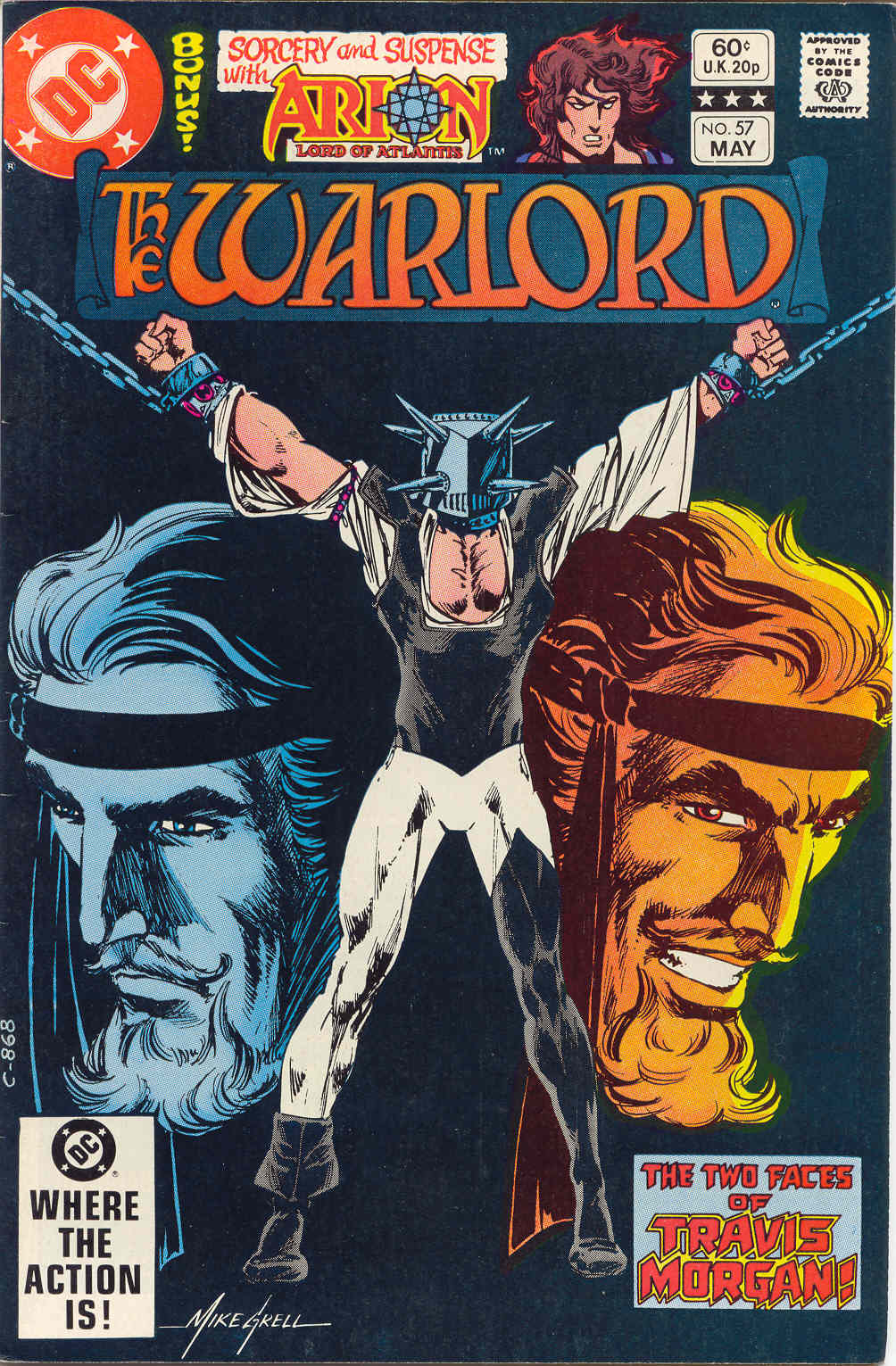 Read online Warlord (1976) comic -  Issue #57 - 1