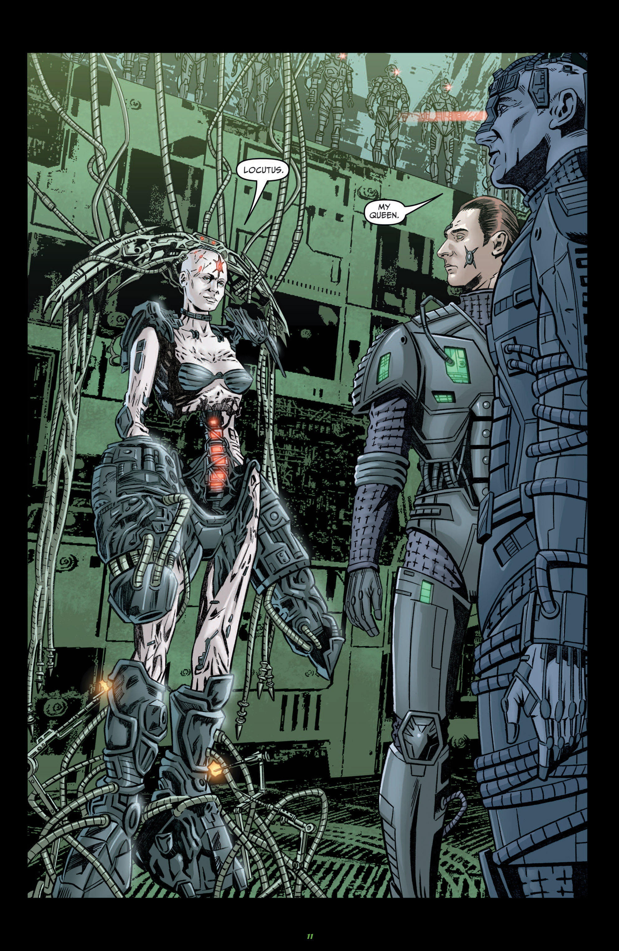 Read online Star Trek: The Next Generation - Hive comic -  Issue #3 - 14