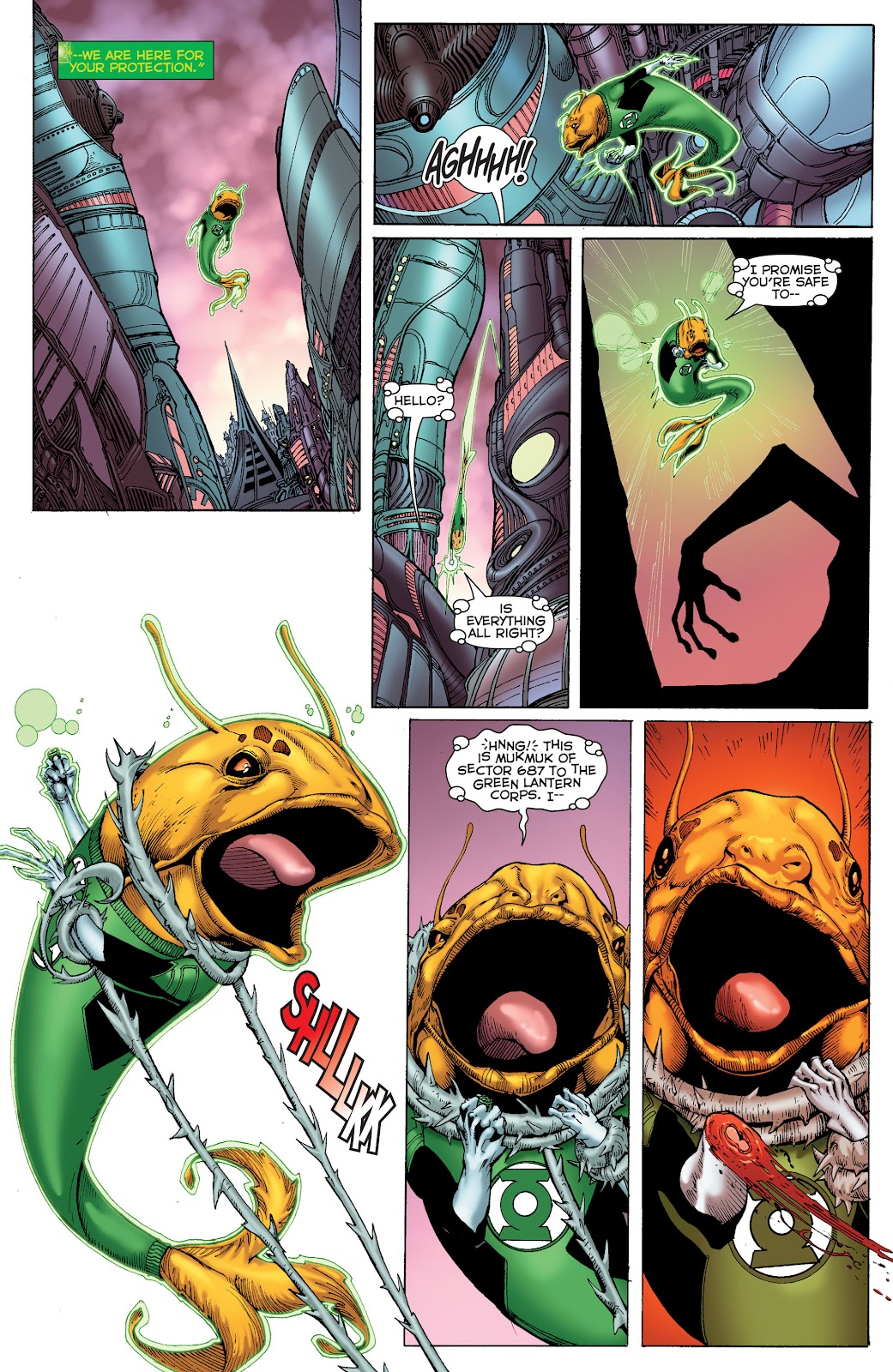 Green Lantern Corps: Edge of Oblivion issue 1 - Page 22