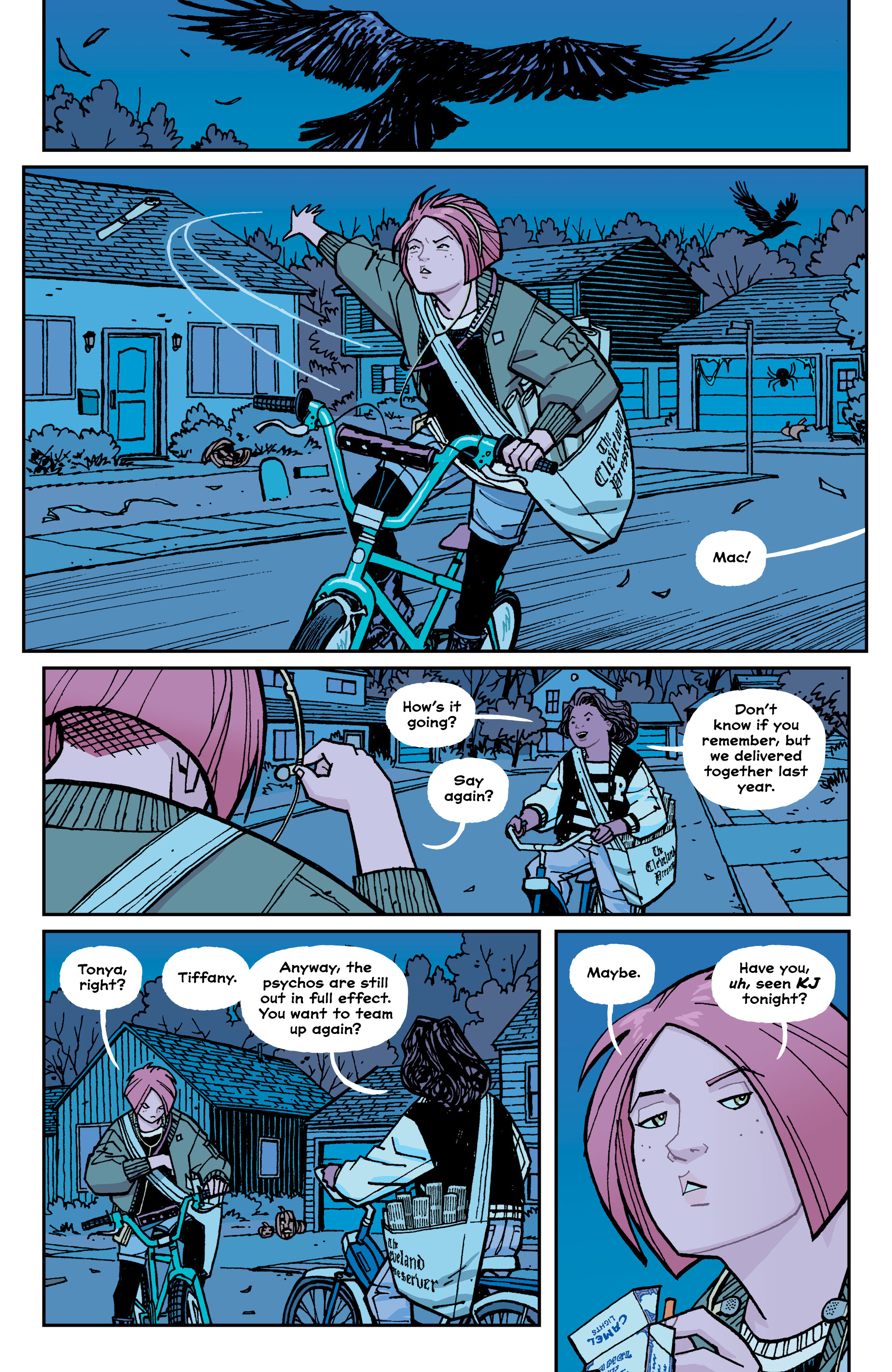 Read online Paper Girls comic -  Issue #30 - 20