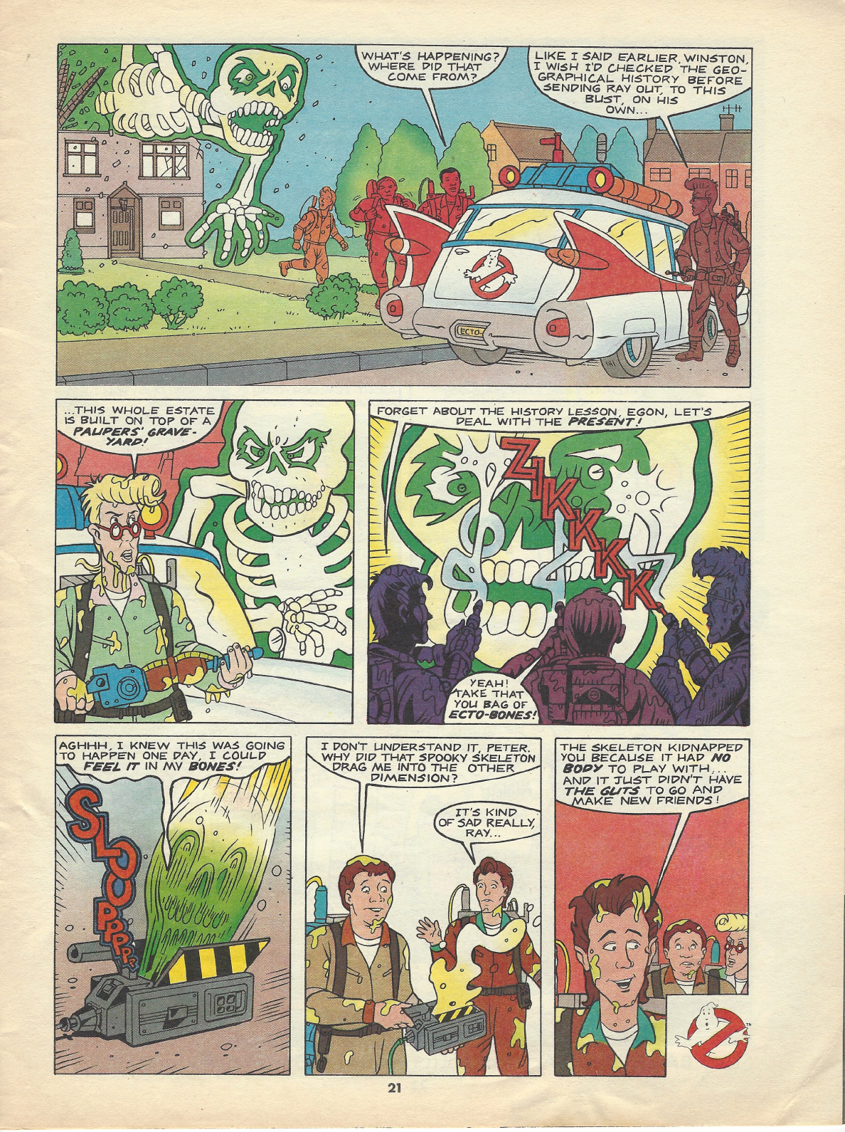 Read online The Real Ghostbusters comic -  Issue #49 - 21