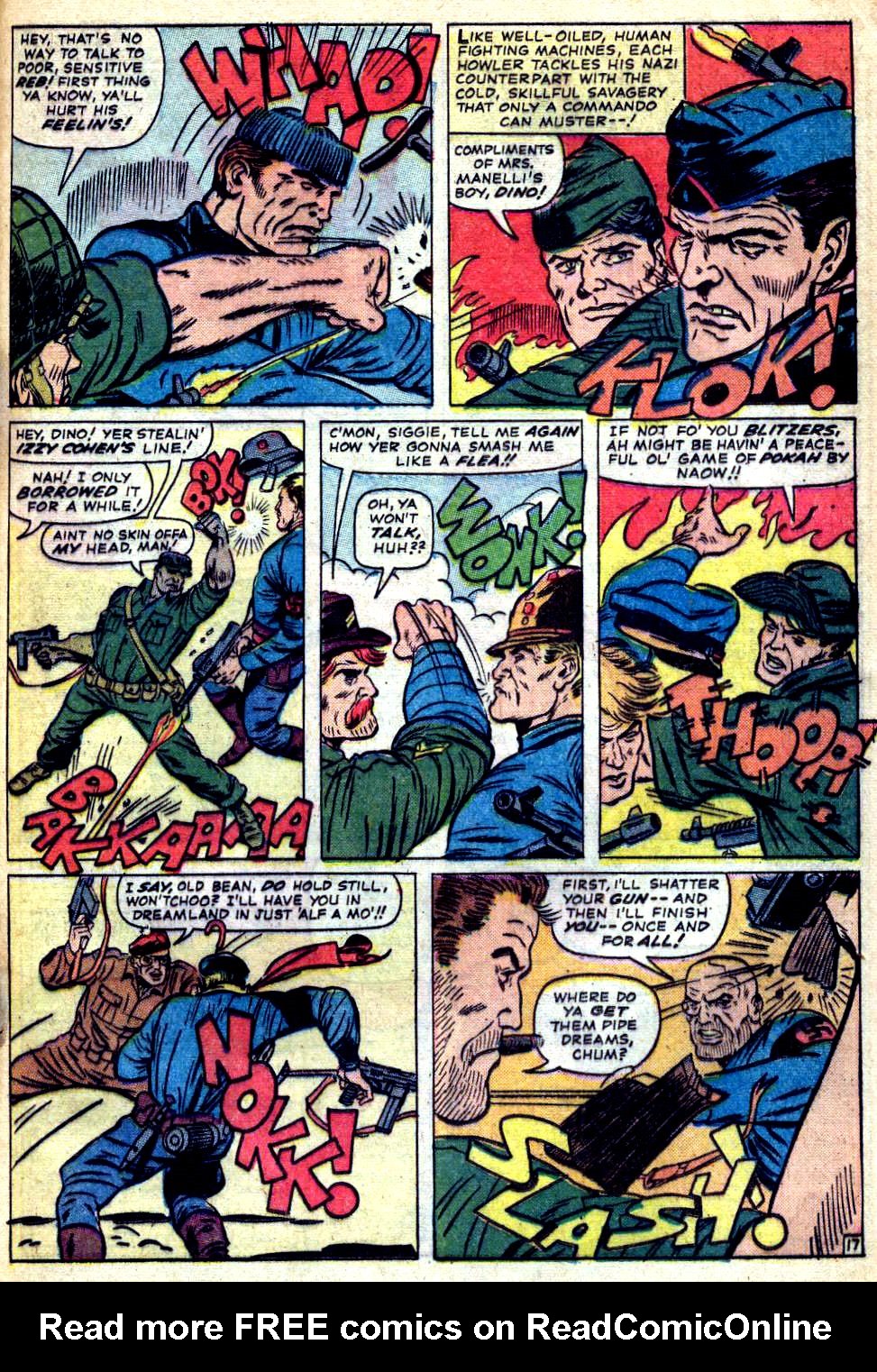 Read online Sgt. Fury comic -  Issue #22 - 25