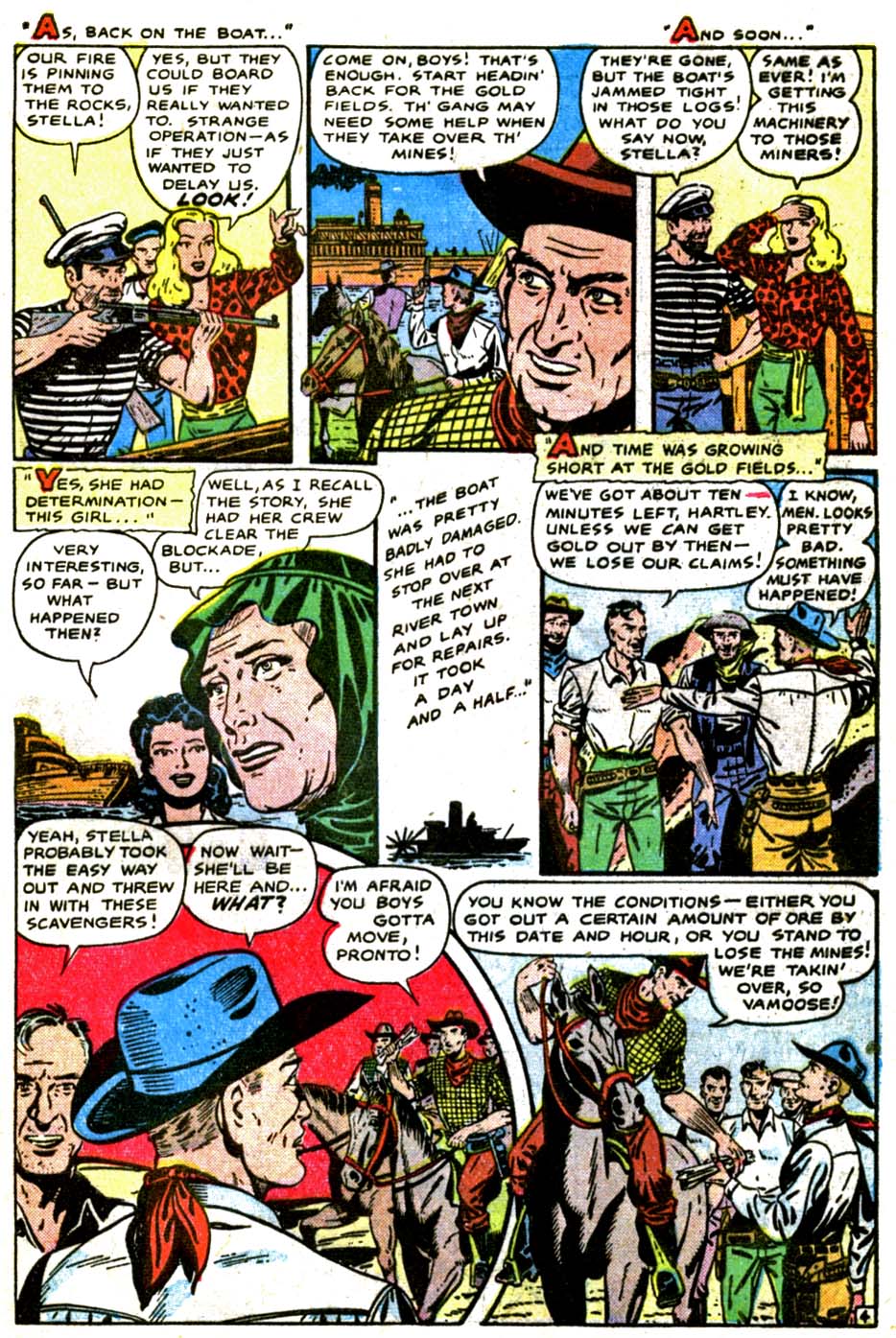 Read online Cowgirl Romances (1950) comic -  Issue #3 - 42