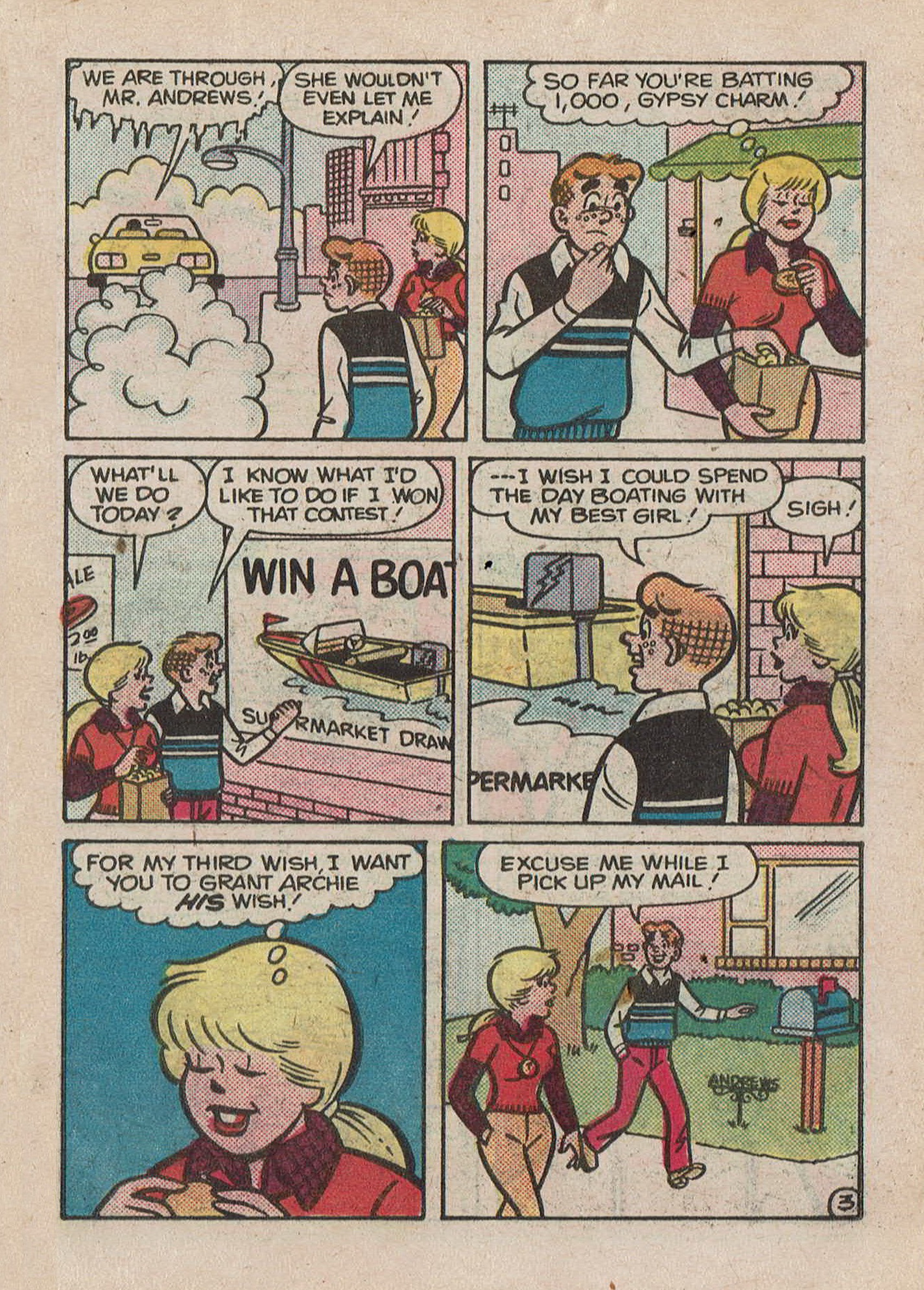 Read online Betty and Veronica Digest Magazine comic -  Issue #31 - 63