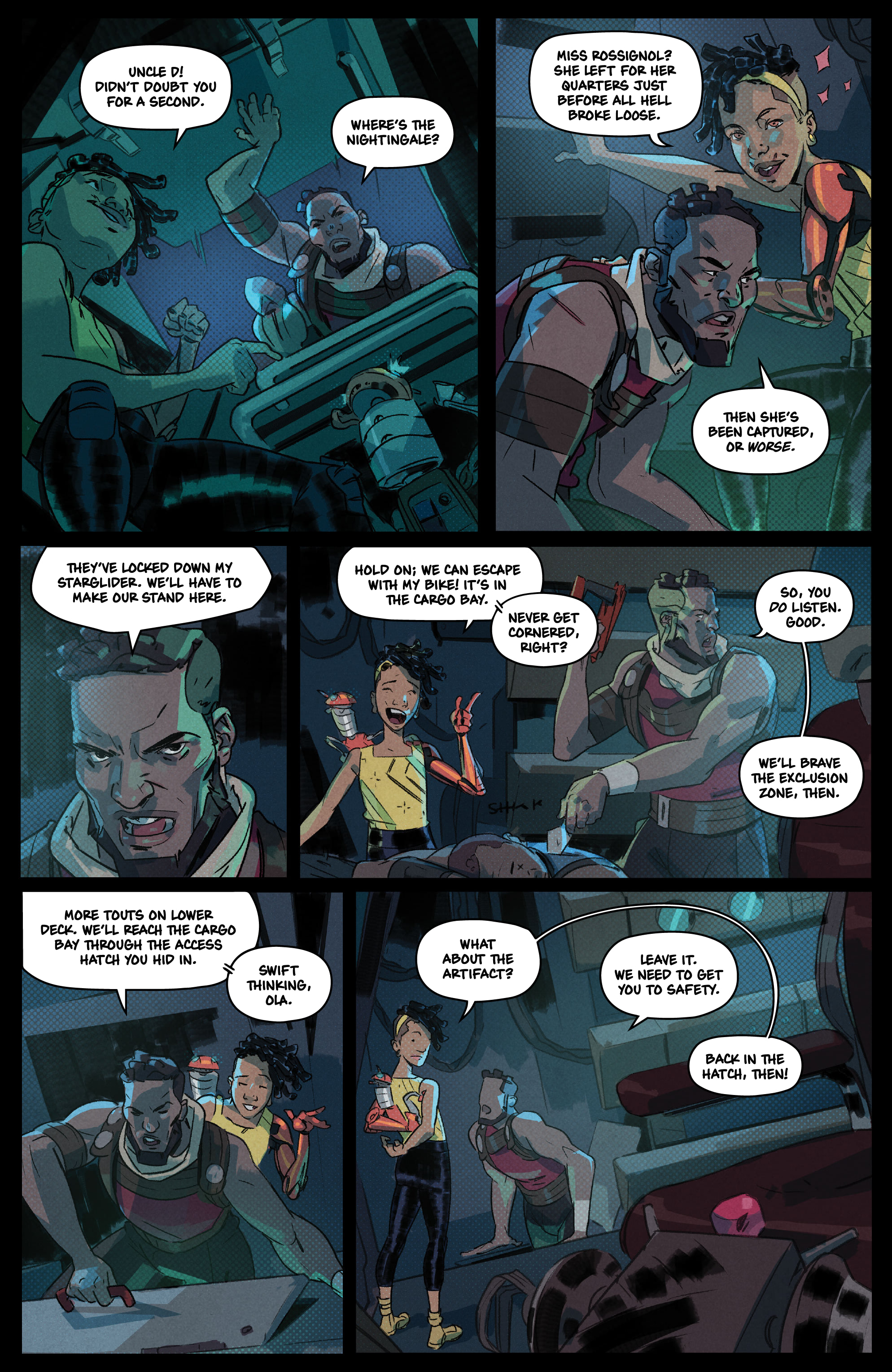 Read online New Masters comic -  Issue #4 - 6