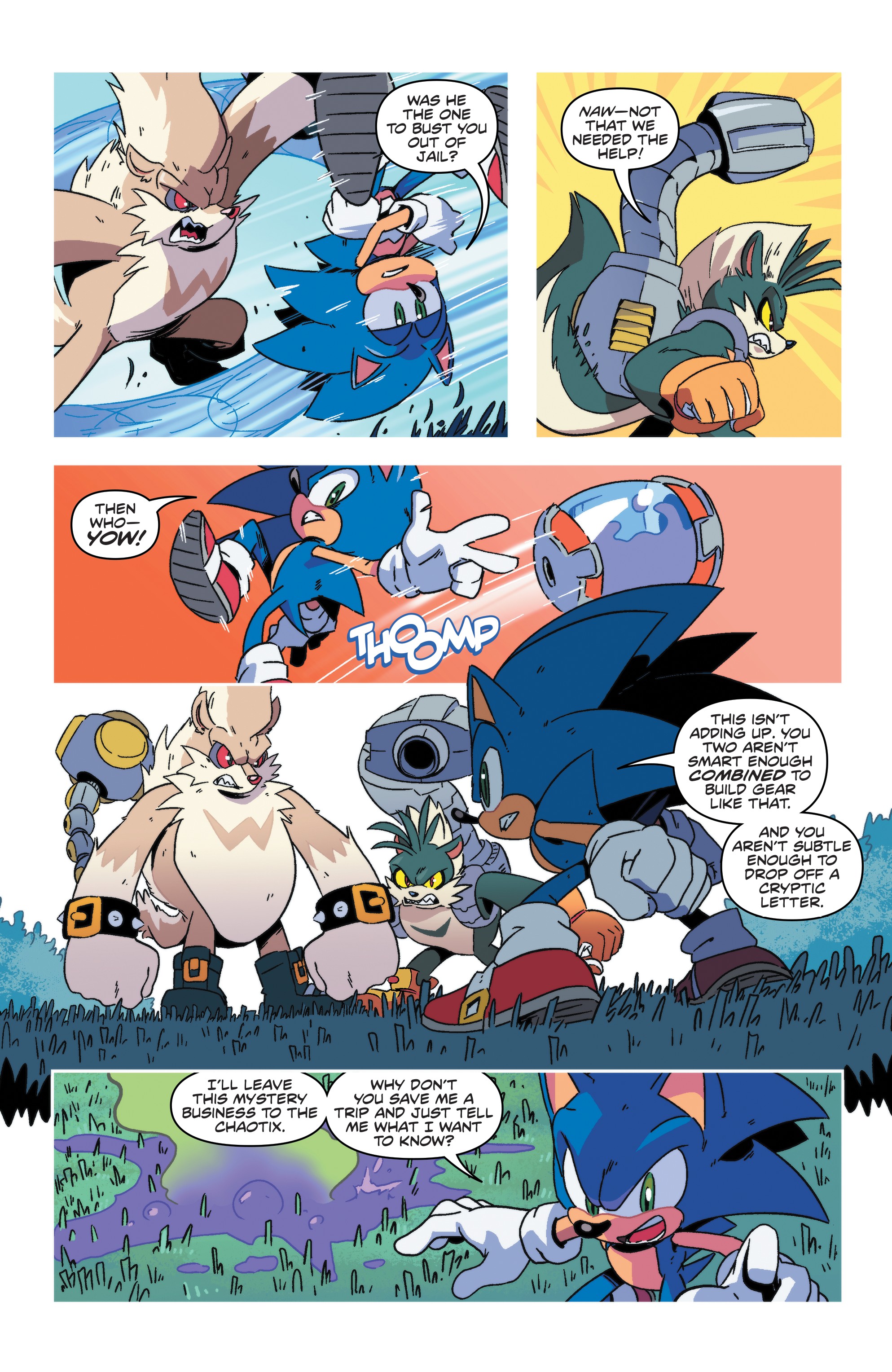 Read online Sonic the Hedgehog (2018) comic -  Issue #13 - 13
