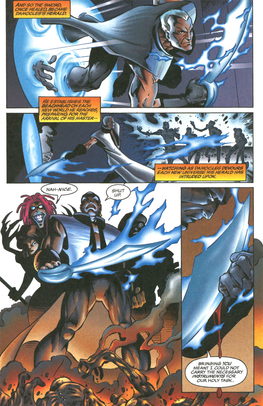Read online Sword of Damocles comic -  Issue #1 - 10