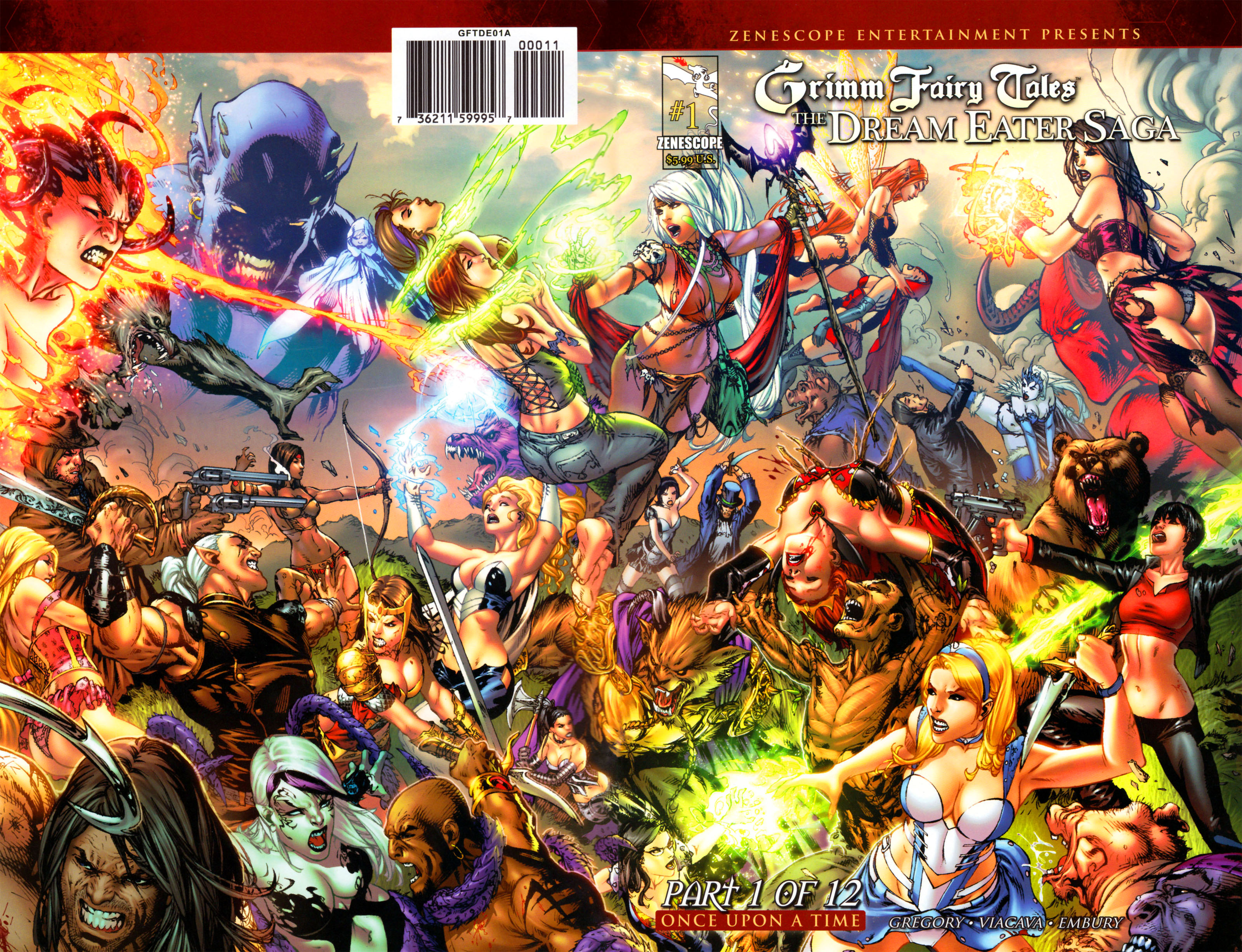 Read online Grimm Fairy Tales: The Dream Eater Saga comic -  Issue #1 - 1