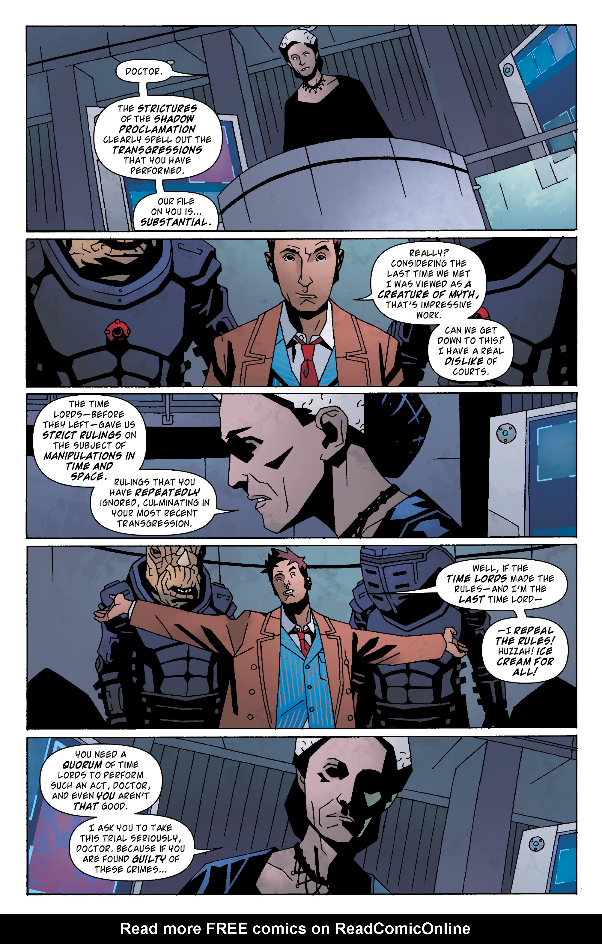 Read online Doctor Who: The Tenth Doctor Archives comic -  Issue #21 - 3