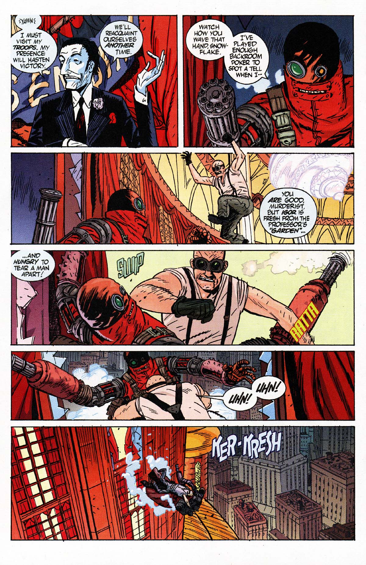 Read online The Nevermen: Streets of Blood comic -  Issue #3 - 12