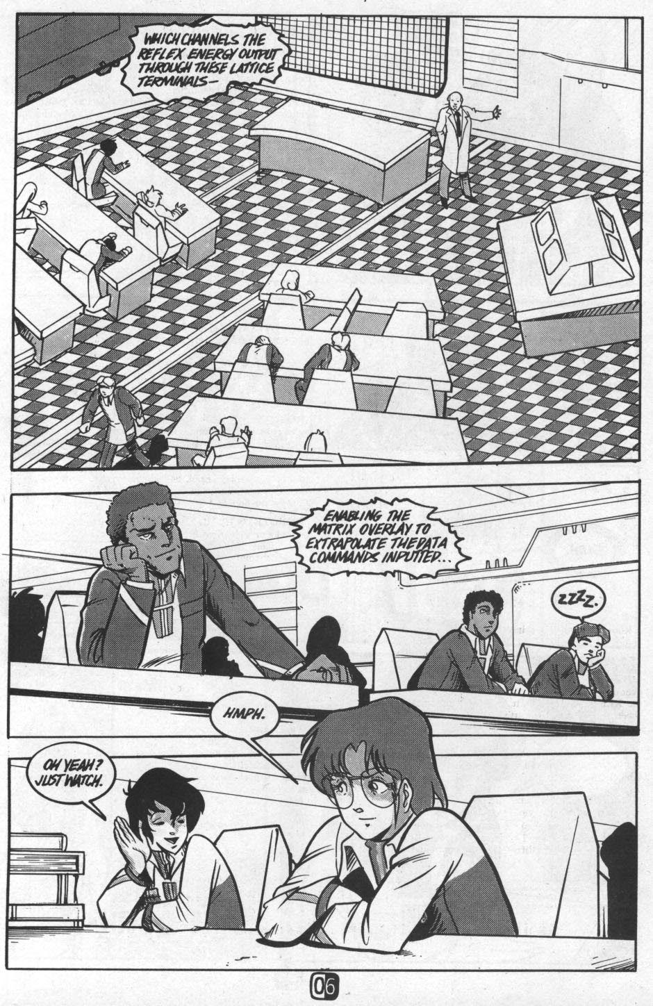 Read online Robotech Academy Blues comic -  Issue #1 - 7