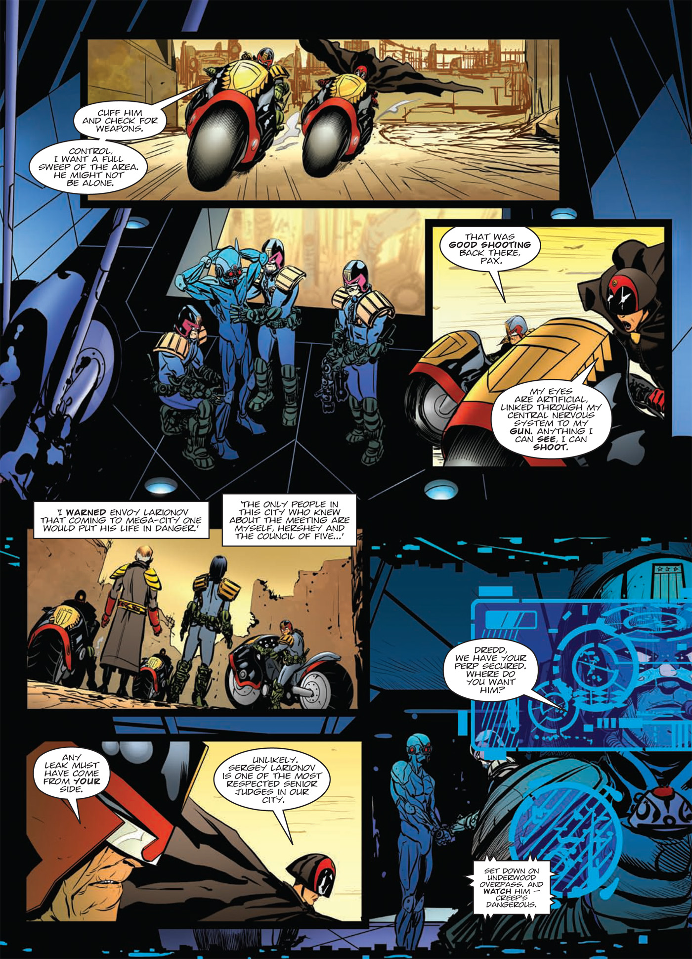 Read online Judge Dredd: Day of Chaos: Fallout comic -  Issue # TPB (Part 2) - 11