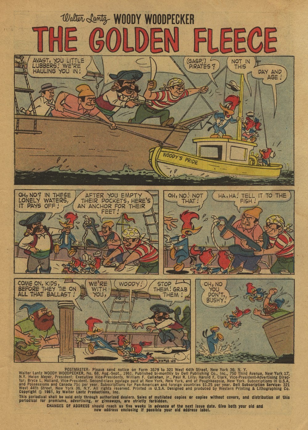 Read online Walter Lantz Woody Woodpecker (1952) comic -  Issue #68 - 3
