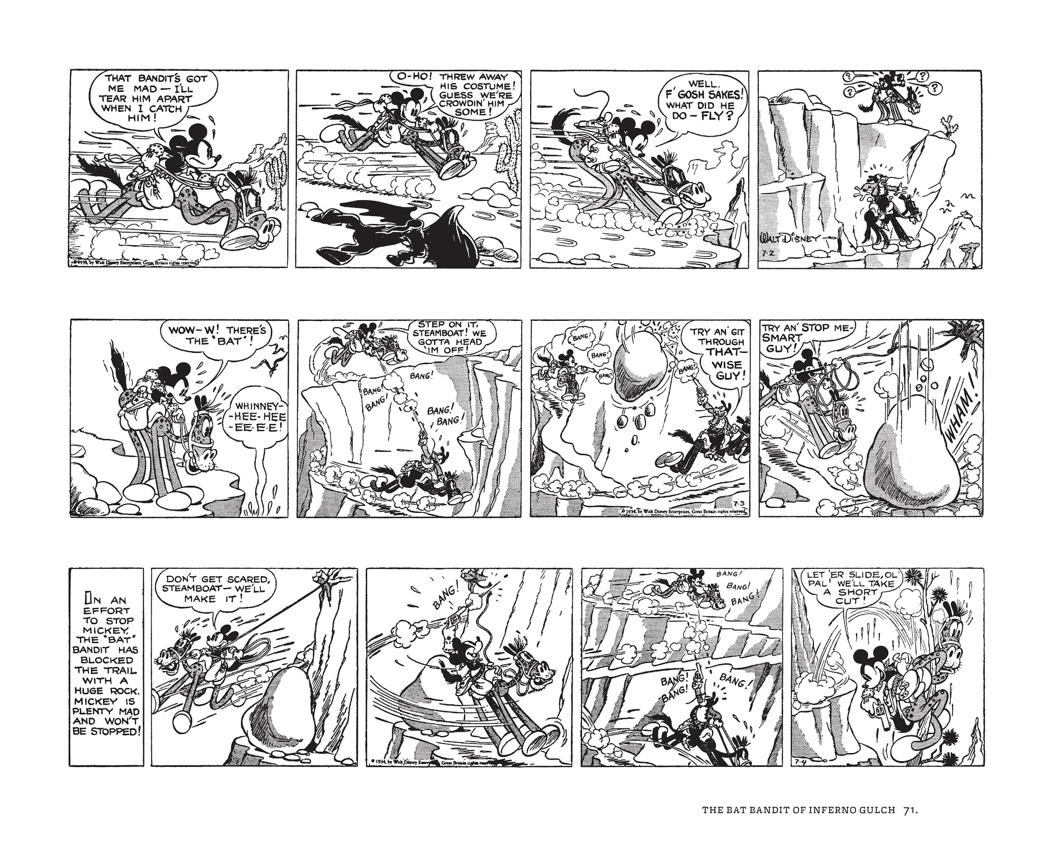 Read online Walt Disney's Mickey Mouse by Floyd Gottfredson comic -  Issue # TPB 3 (Part 1) - 71