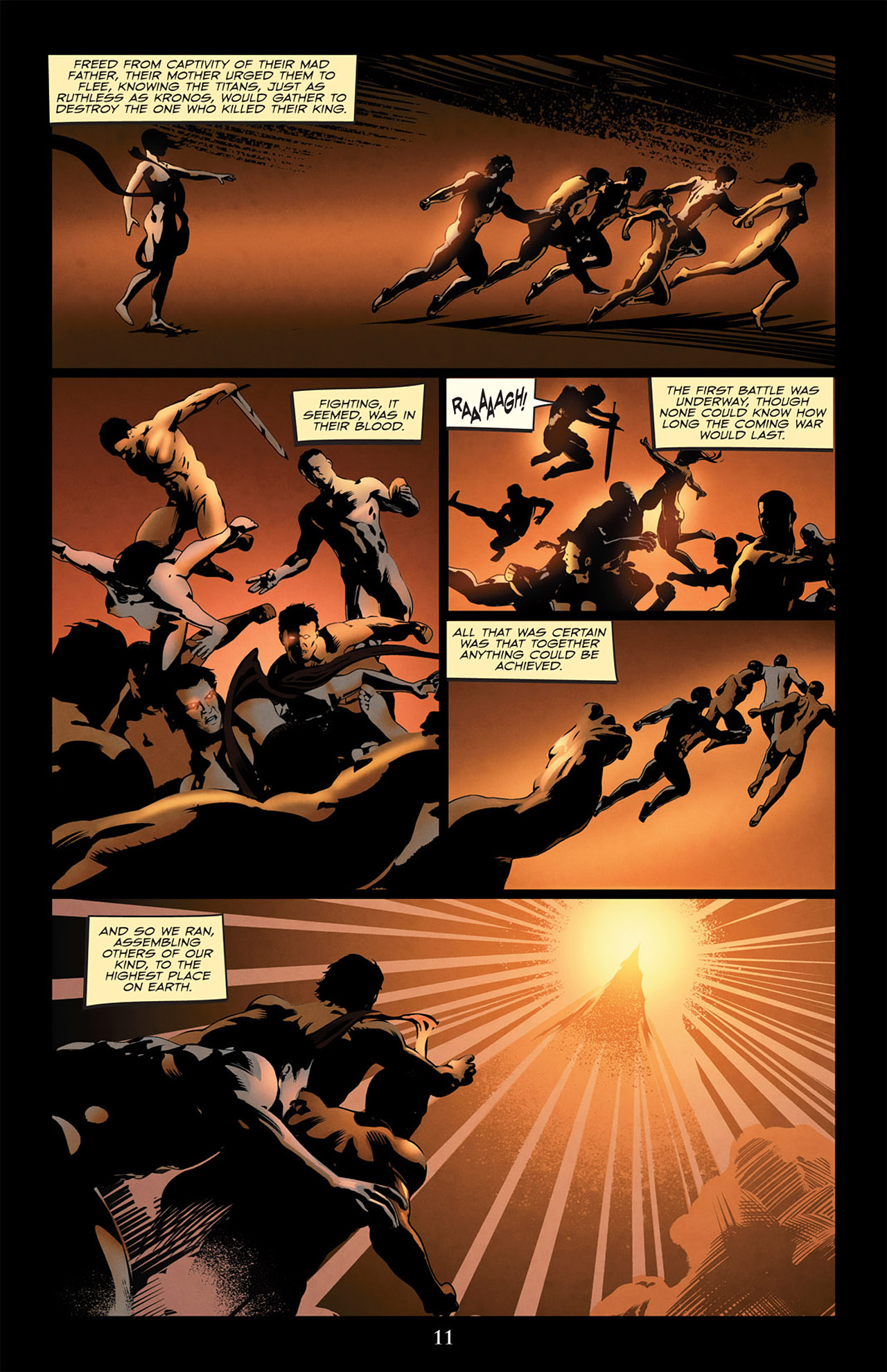 Read online Immortals: Gods and Heroes comic -  Issue # TPB - 14
