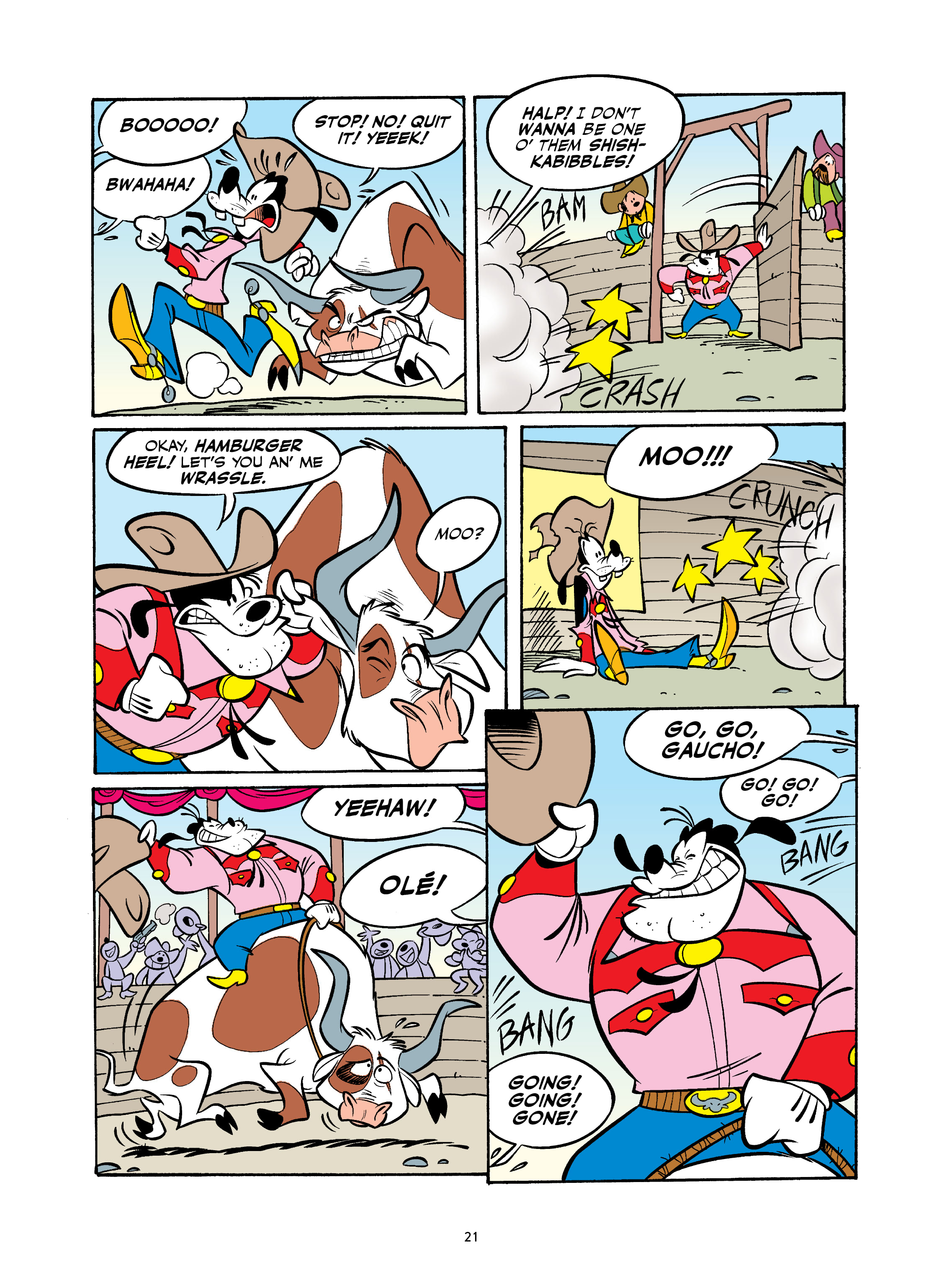 Read online Walt Disney's Mickey and Donald: "For Whom the Doorbell Tolls" and Other Tales Inspired by Hemingway comic -  Issue # TPB (Part 1) - 22