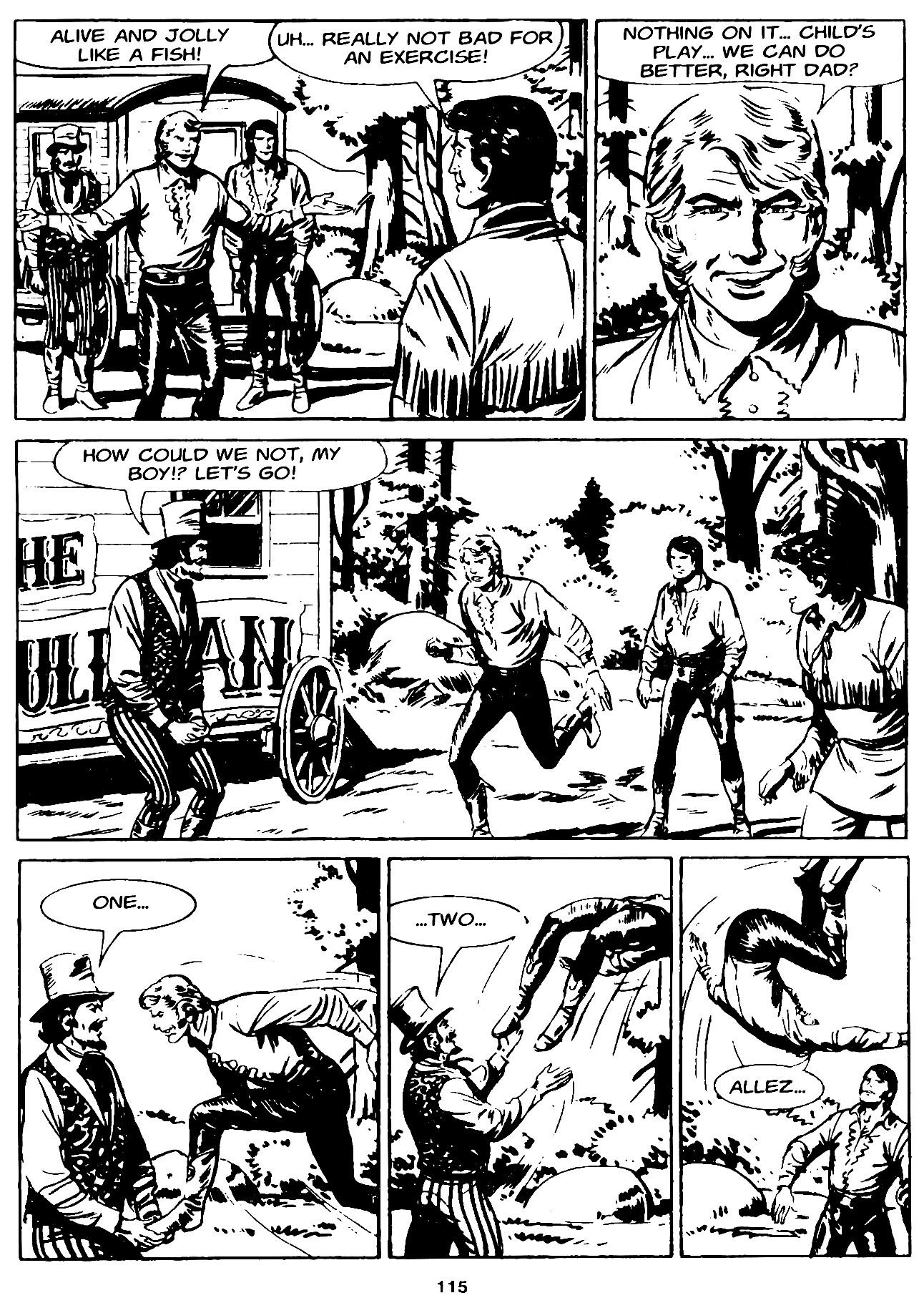 Read online Zenith gigante - Zagor gigante comic -  Issue #1 - 117