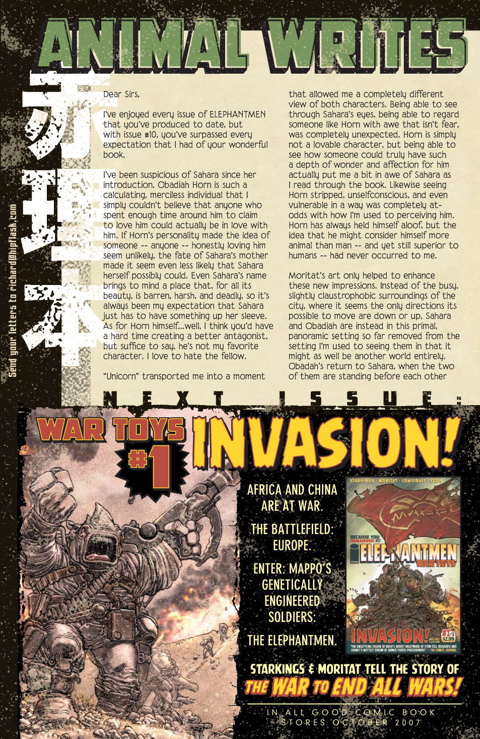 Read online Elephantmen comic -  Issue #11 - 26