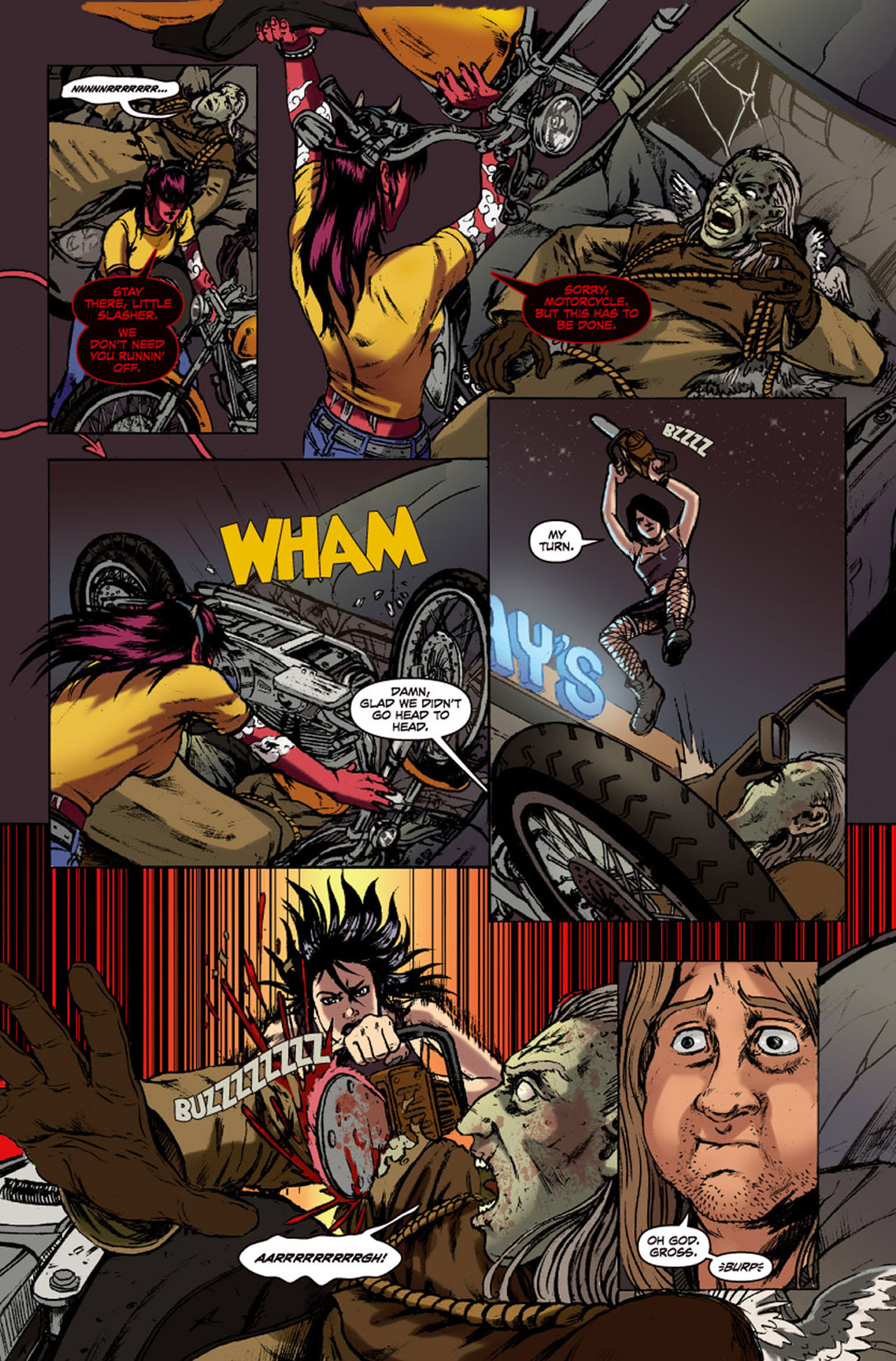 Read online Hack/Slash & Mercy Sparx: A Slice of Hell comic -  Issue #2 - 15