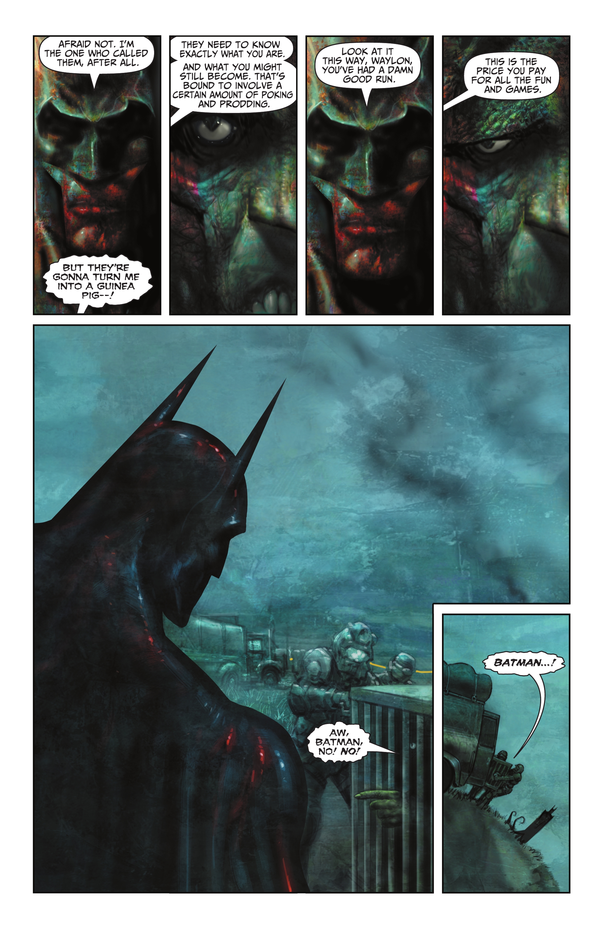 Read online Batman: Reptilian comic -  Issue #6 - 21