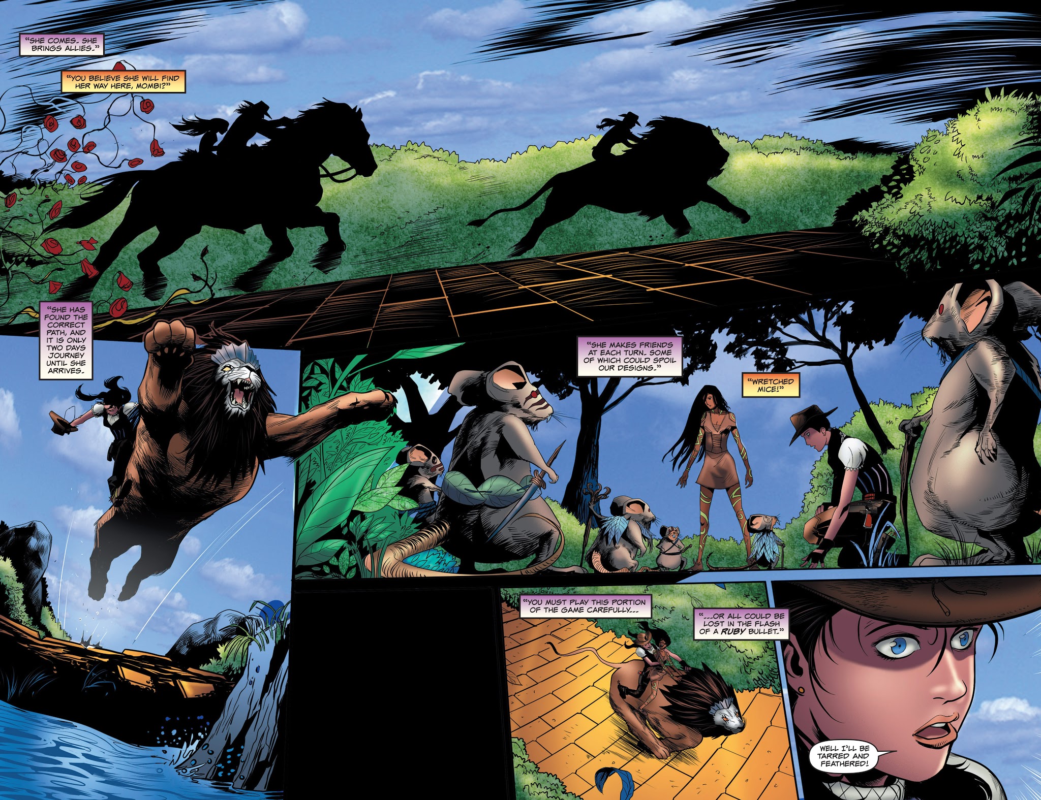 Read online Legend of Oz: The Wicked West (2015) comic -  Issue #4 - 21