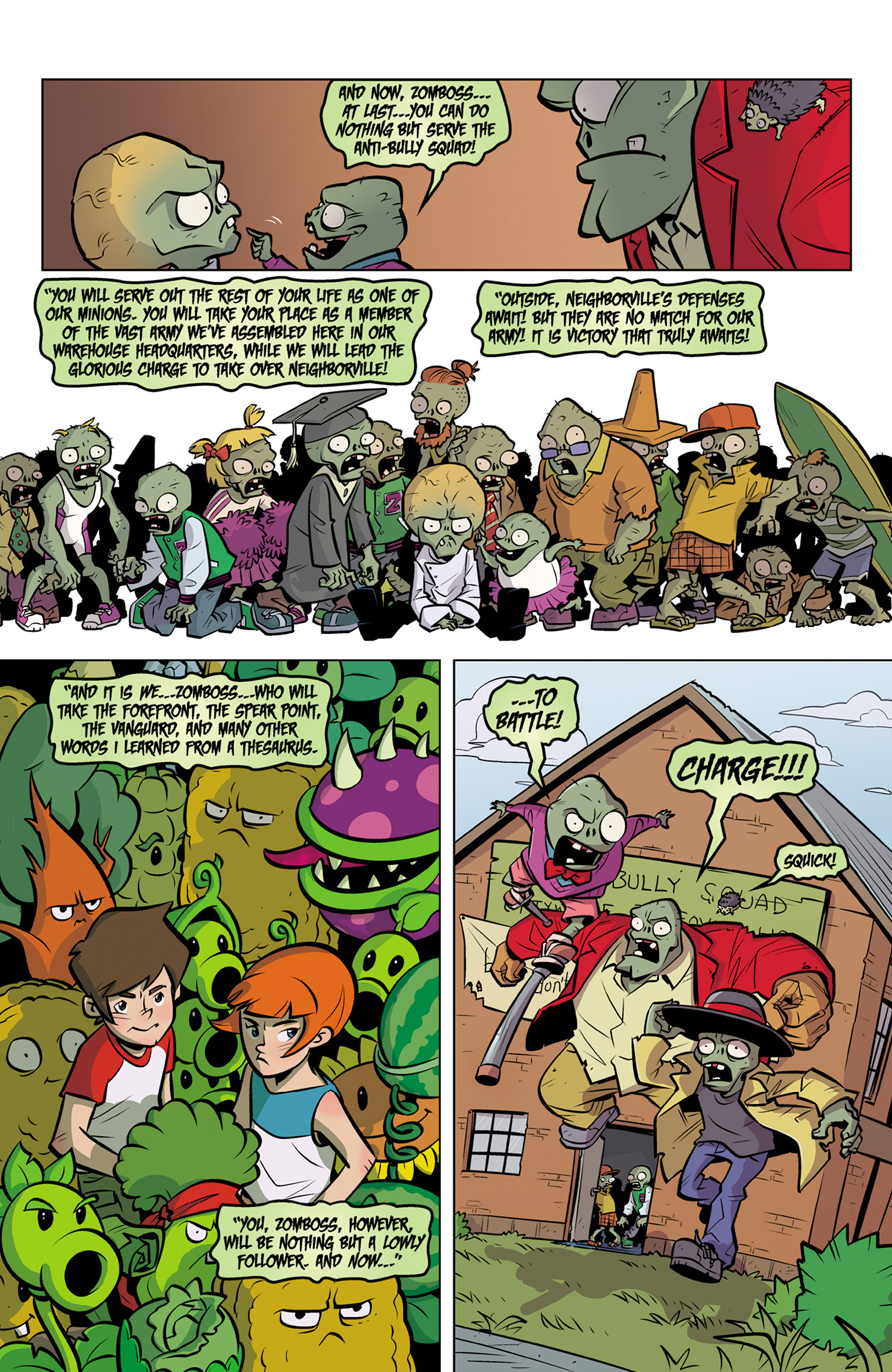 Preview: Plants Vs. Zombies: Bully For You #3 - MangaMavericks.com