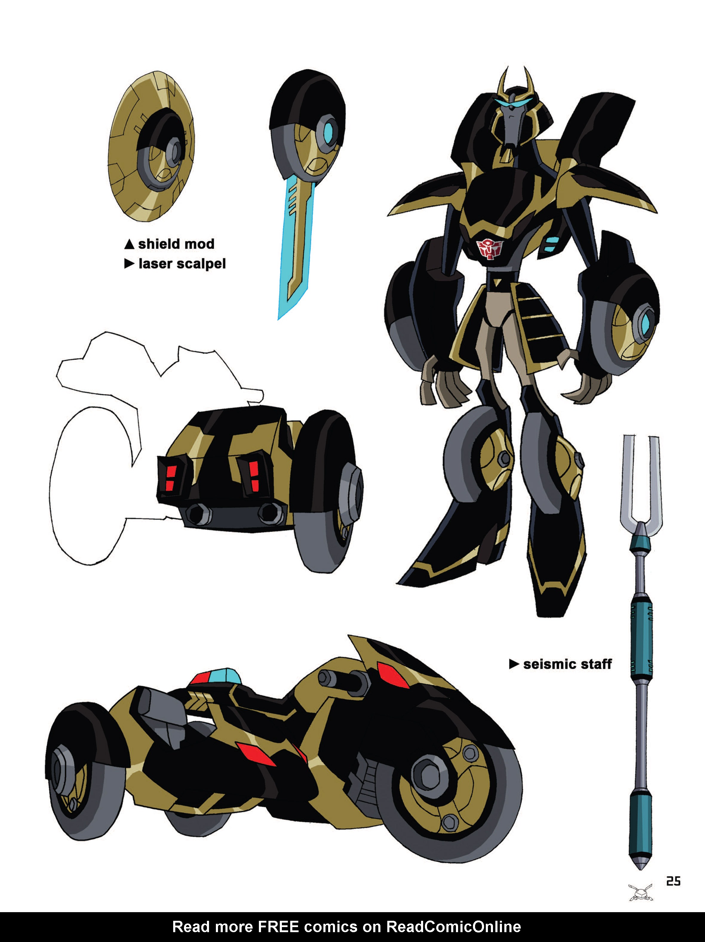 Read online Transformers Animated: The Allspark Almanac comic -  Issue # TPB 1 - 26
