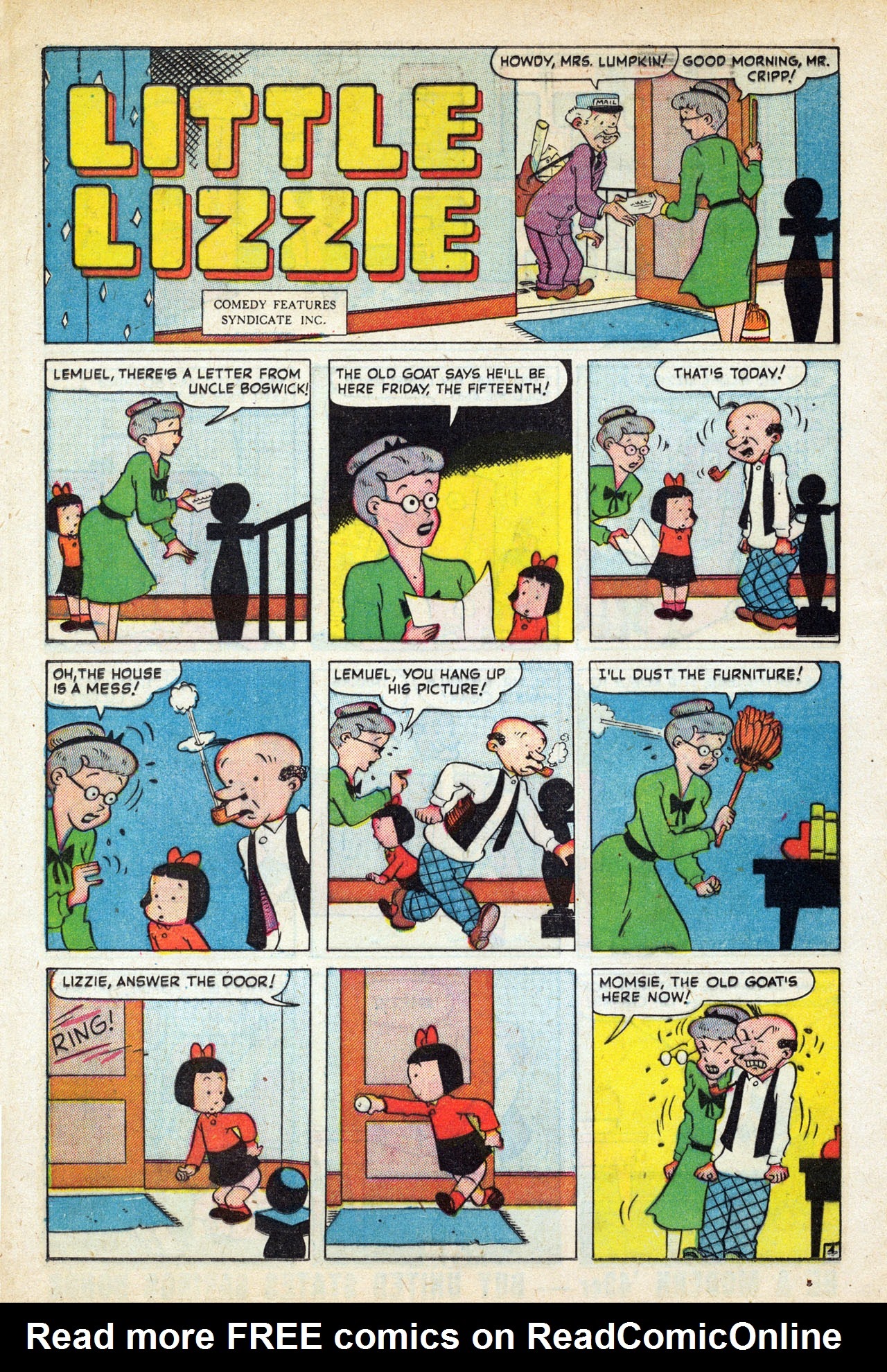 Read online Little Lizzie (1949) comic -  Issue #2 - 16