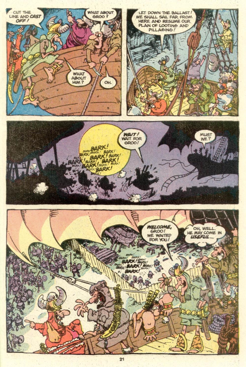 Read online Sergio Aragonés Groo the Wanderer comic -  Issue #16 - 22