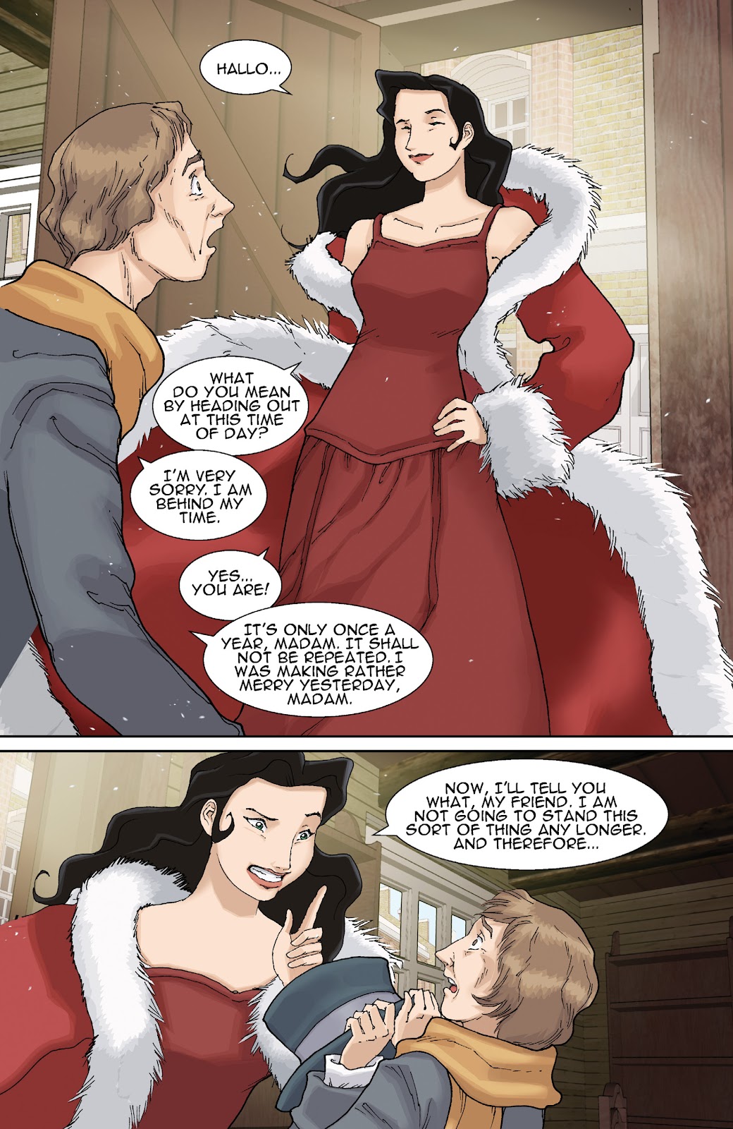A Christmas Carol: The Night That Changed The Life Of Eliza Scrooge issue TPB - Page 92