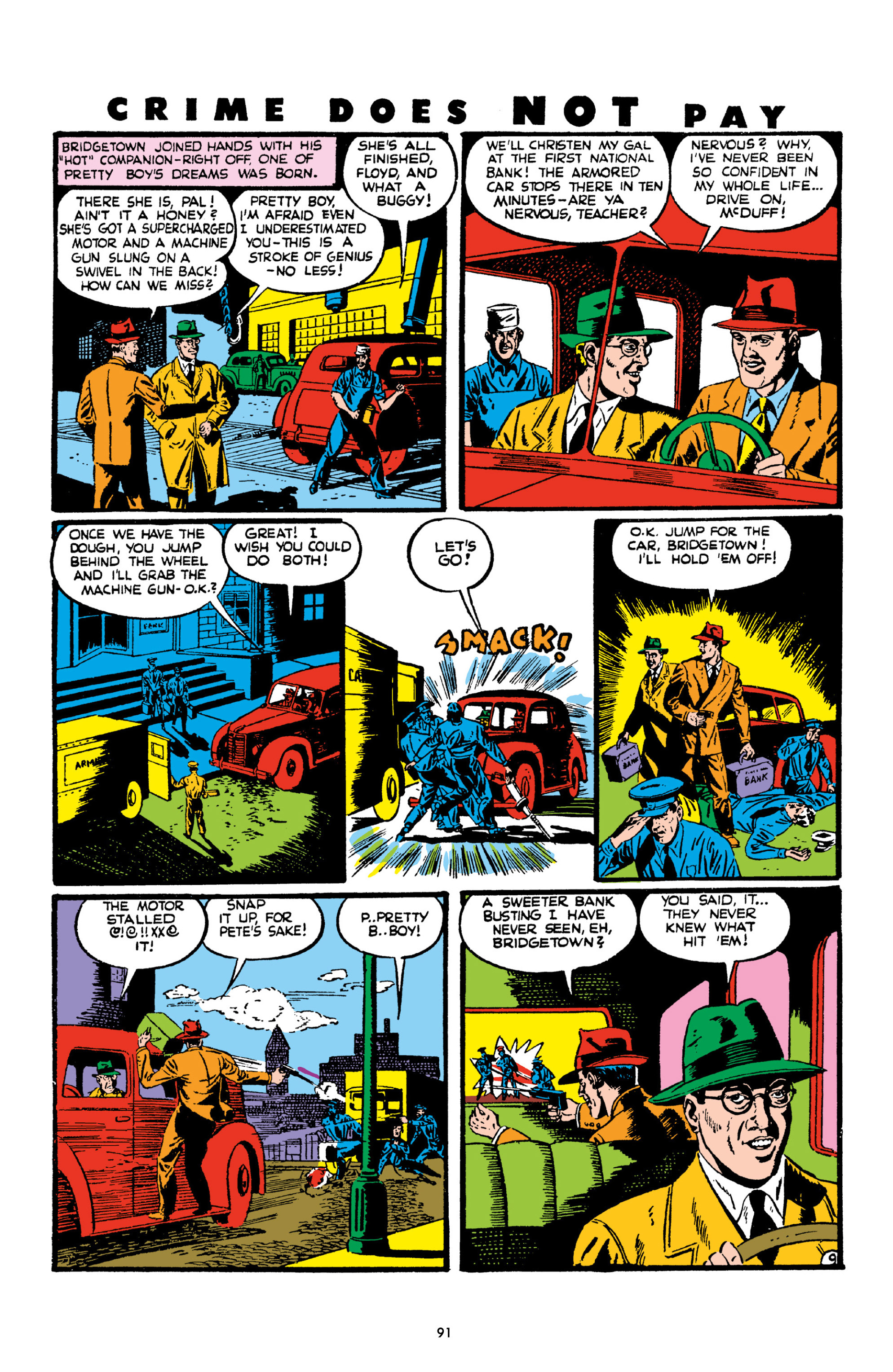 Read online Crime Does Not Pay Archives comic -  Issue # TPB 2 (Part 1) - 91