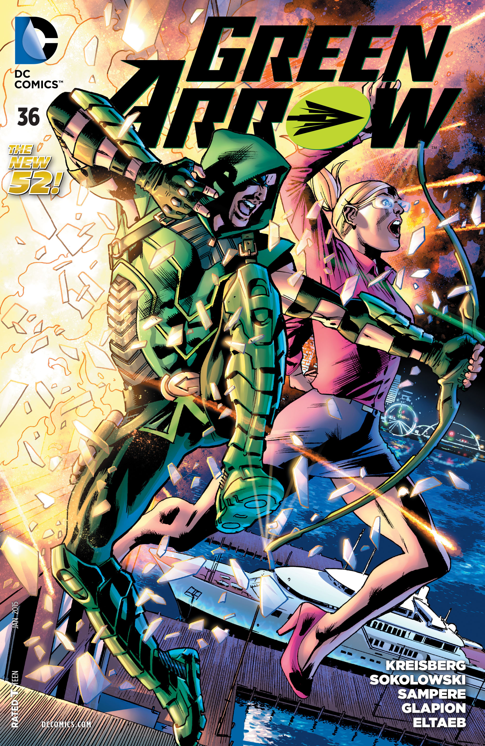 Read online Green Arrow (2011) comic -  Issue #36 - 1