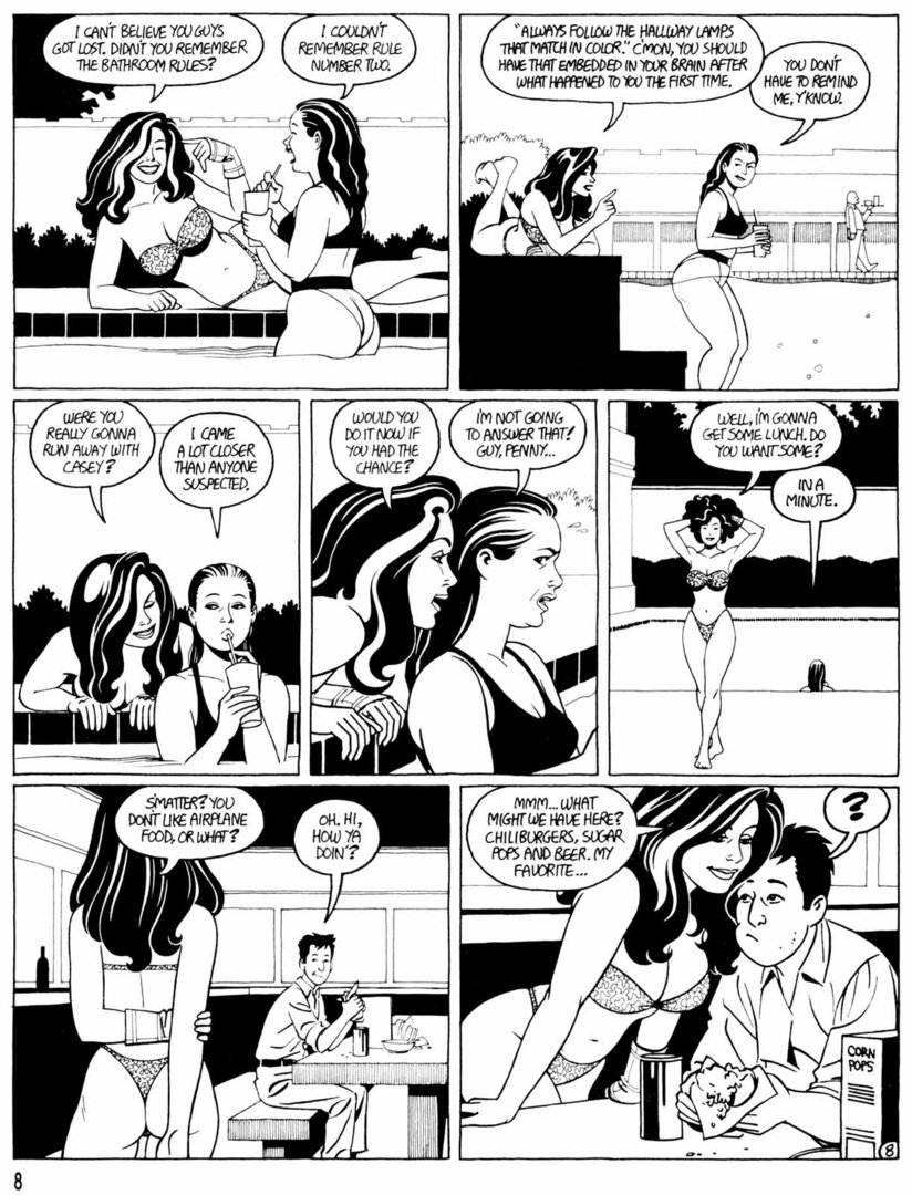 Read online Love and Rockets (1982) comic -  Issue #30 - 11