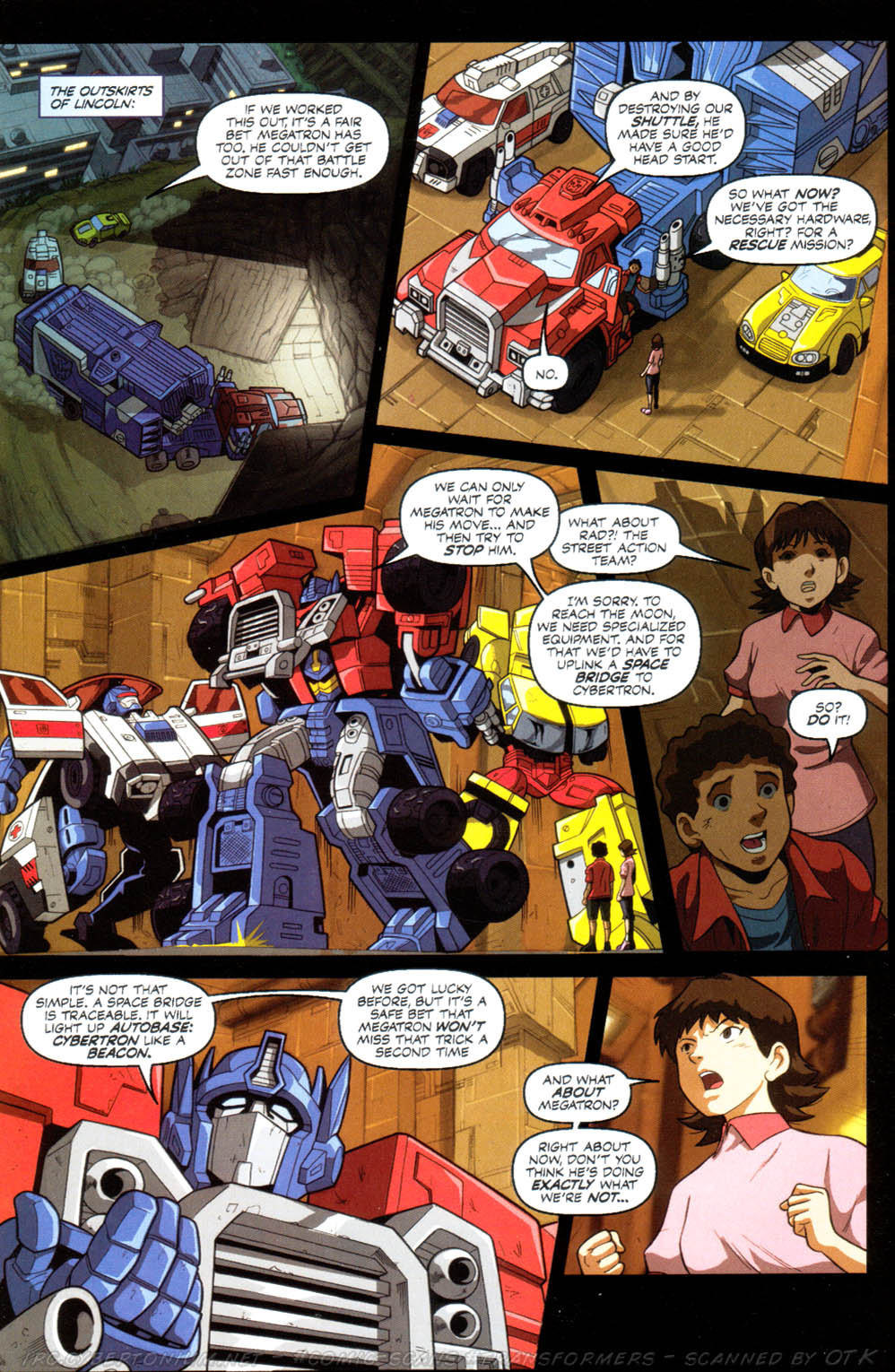Read online Transformers Armada comic -  Issue #9 - 10