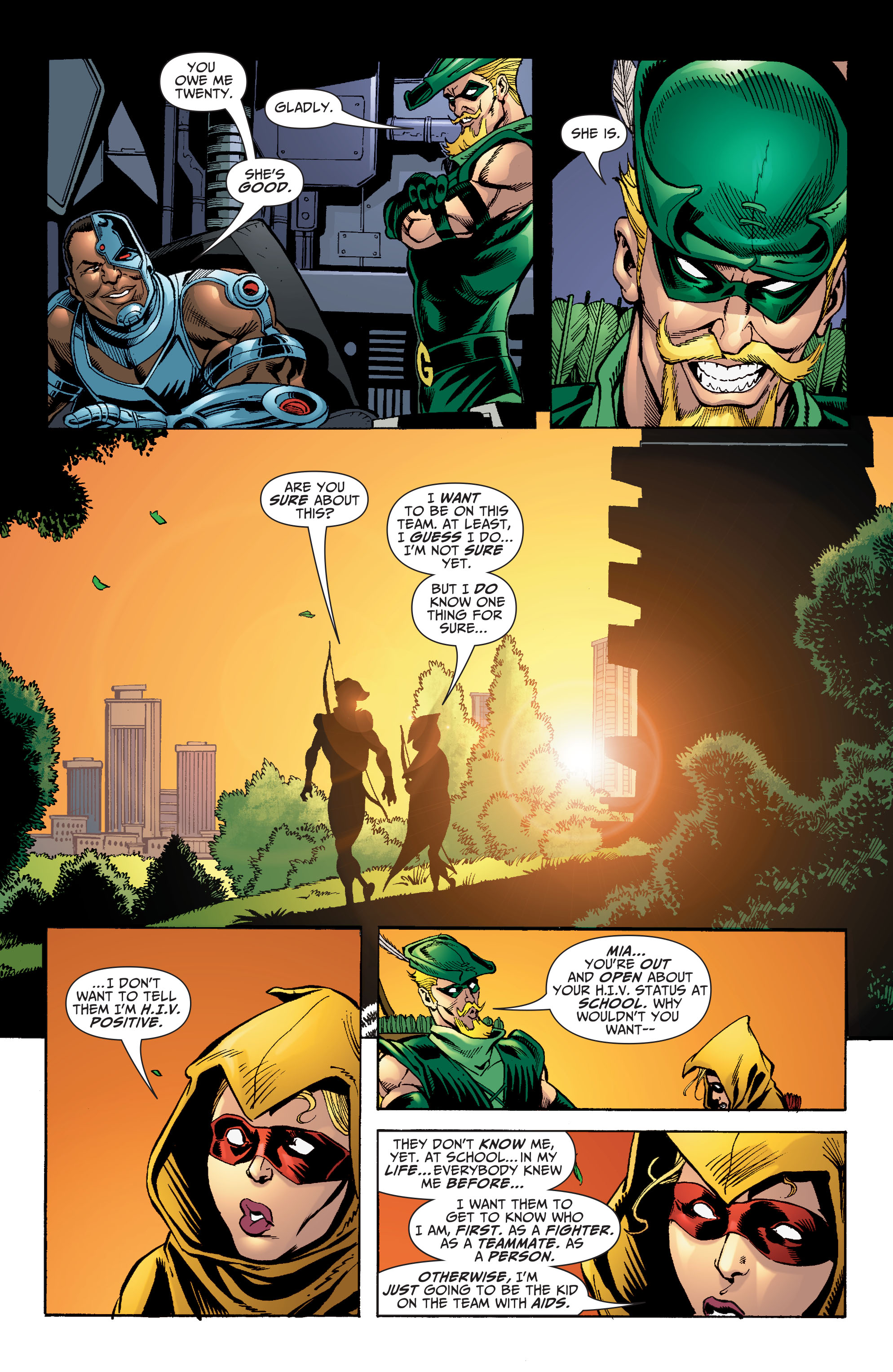Read online Green Arrow (2001) comic -  Issue #46 - 21