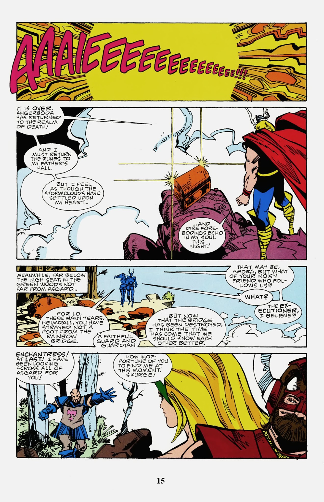 Read online Thor Visionaries: Walter Simonson comic -  Issue # TPB 3 - 17