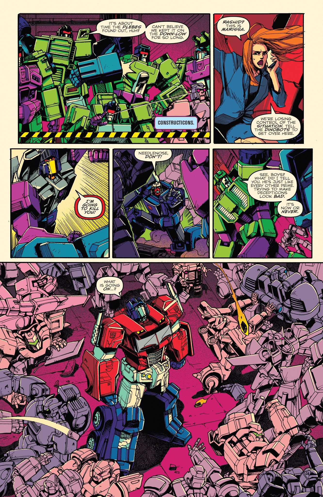 Read online Optimus Prime comic -  Issue #17 - 14