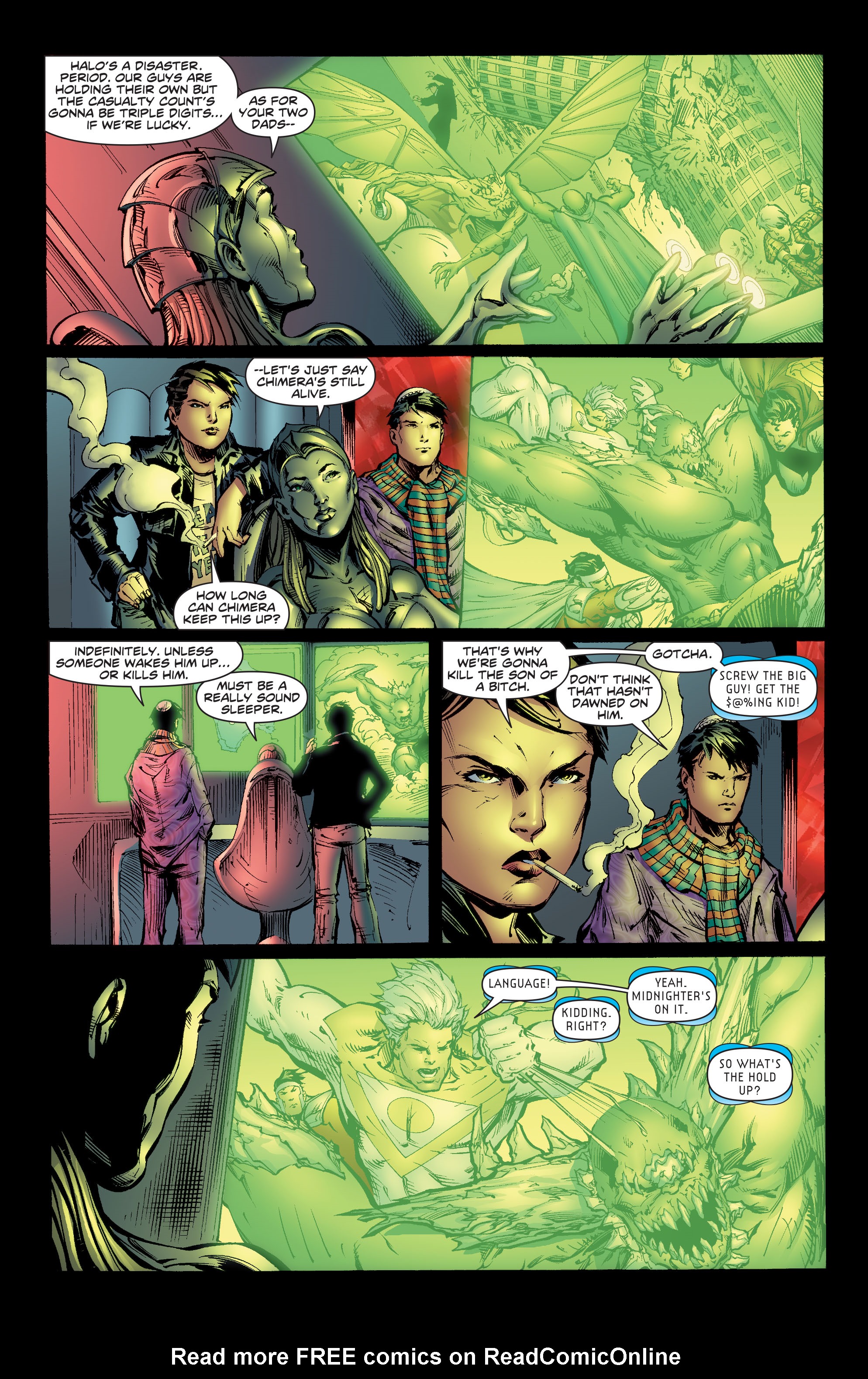 Read online DC/Wildstorm: Dreamwar comic -  Issue #5 - 17