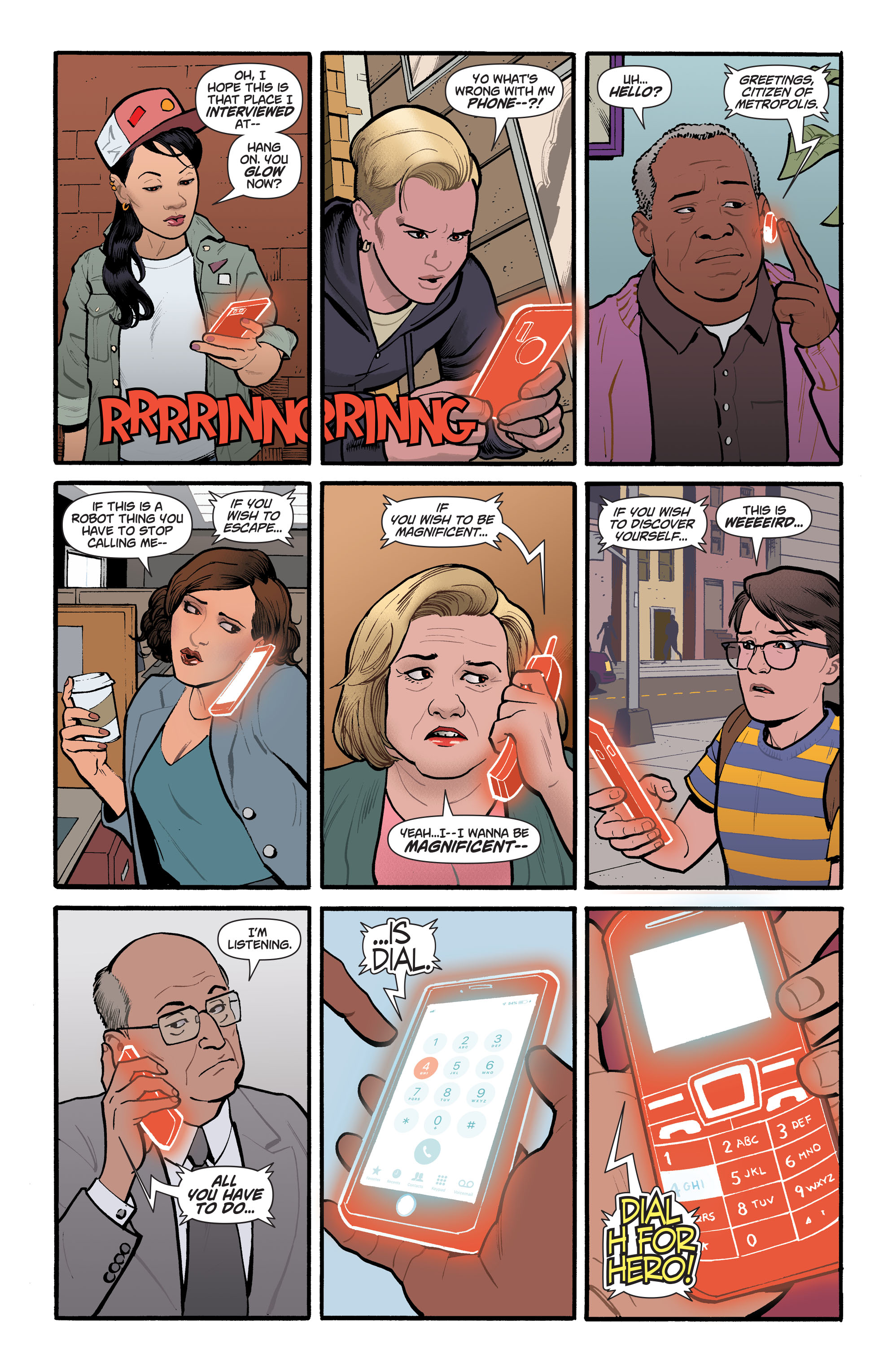 Read online Dial H For Hero comic -  Issue #5 - 22
