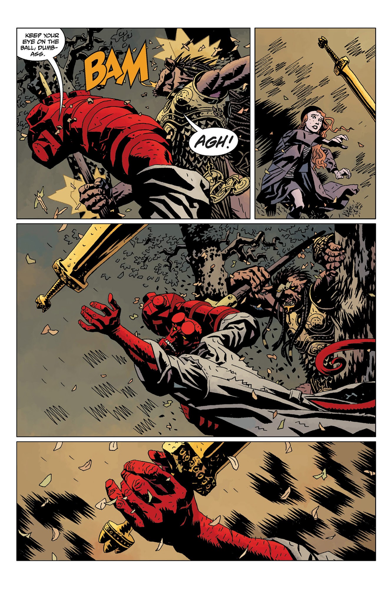 Read online Hellboy: The Storm And The Fury comic -  Issue # TPB - 46