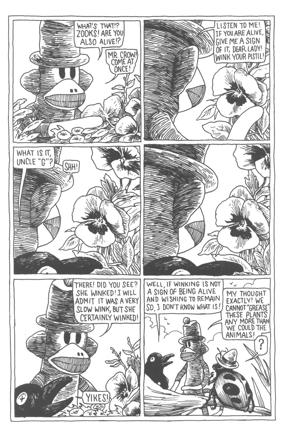 Read online Tony Millionaire's Sock Monkey (2000) comic -  Issue #1 - 19