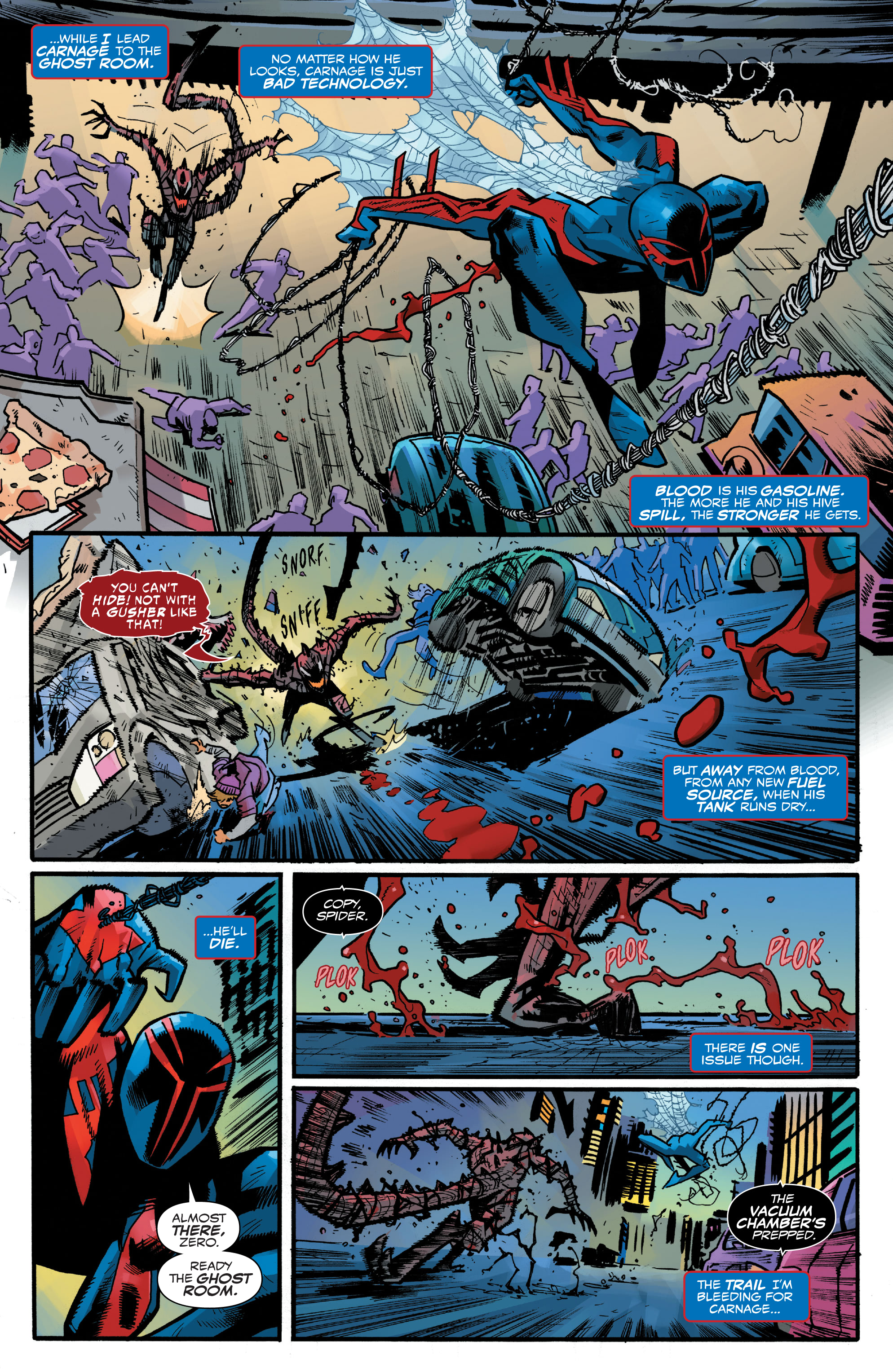Read online Spider-Man 2099: Dark Genesis comic -  Issue #4 - 16