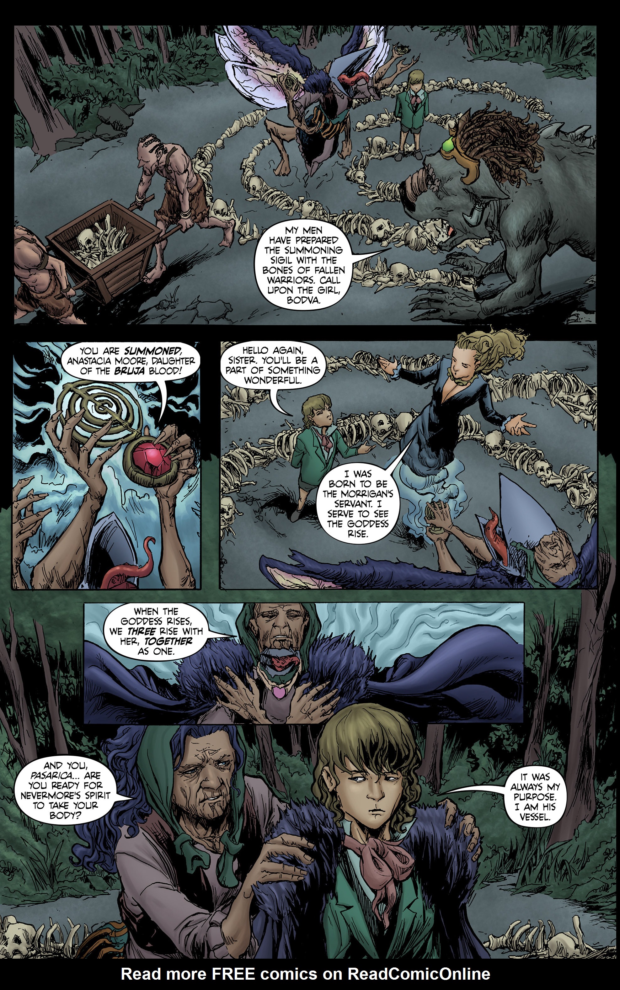 Read online Raven Nevermore comic -  Issue #8 - 24